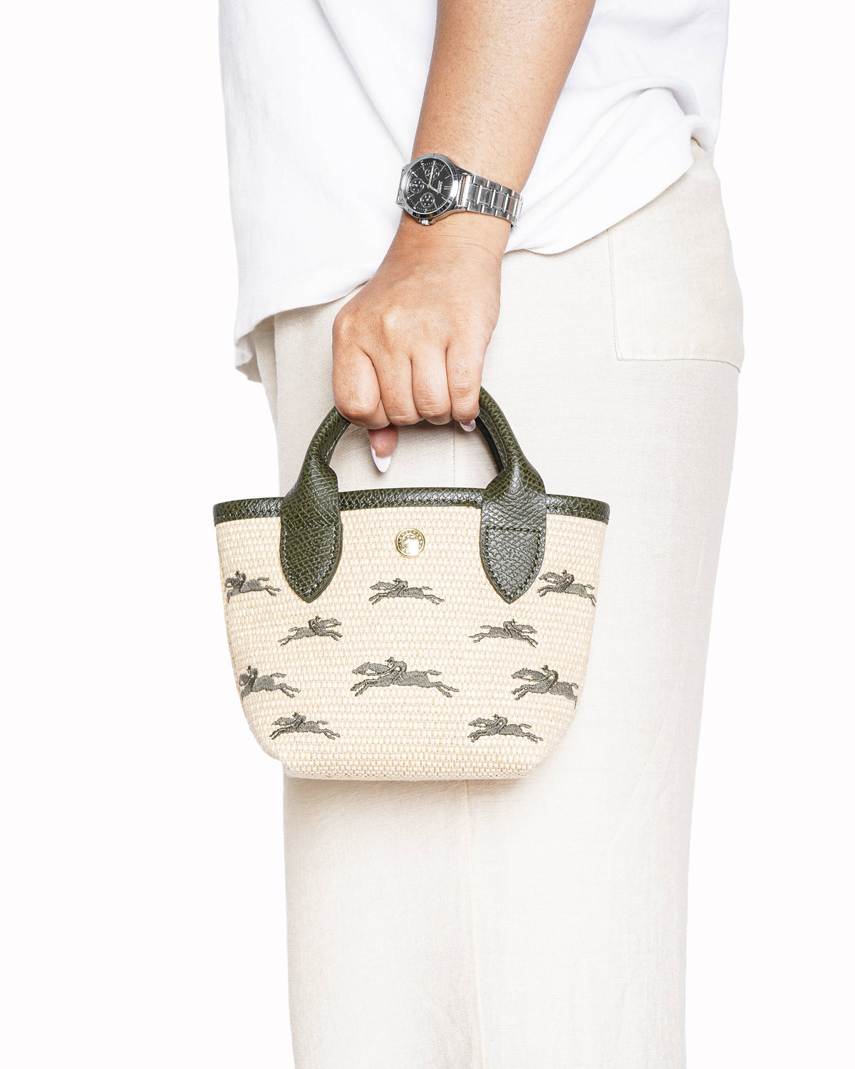 Longchamp
Le Panier Pliage Xs Basket Bag