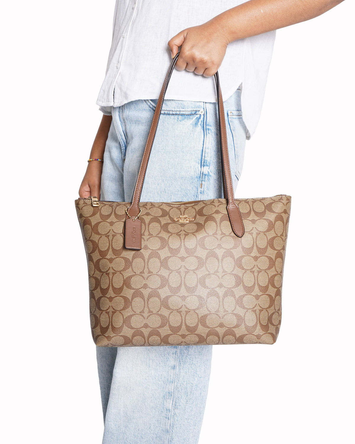 Coach Monogram Tote Bag