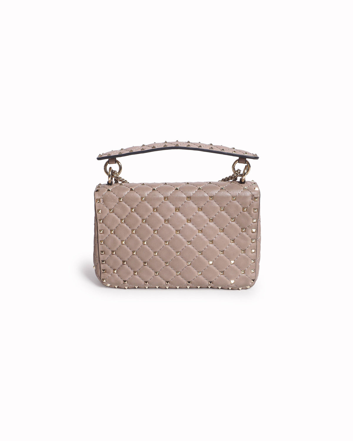 Valentino Garavani Rockstud Spike Quilted Leather Shoulder Bag