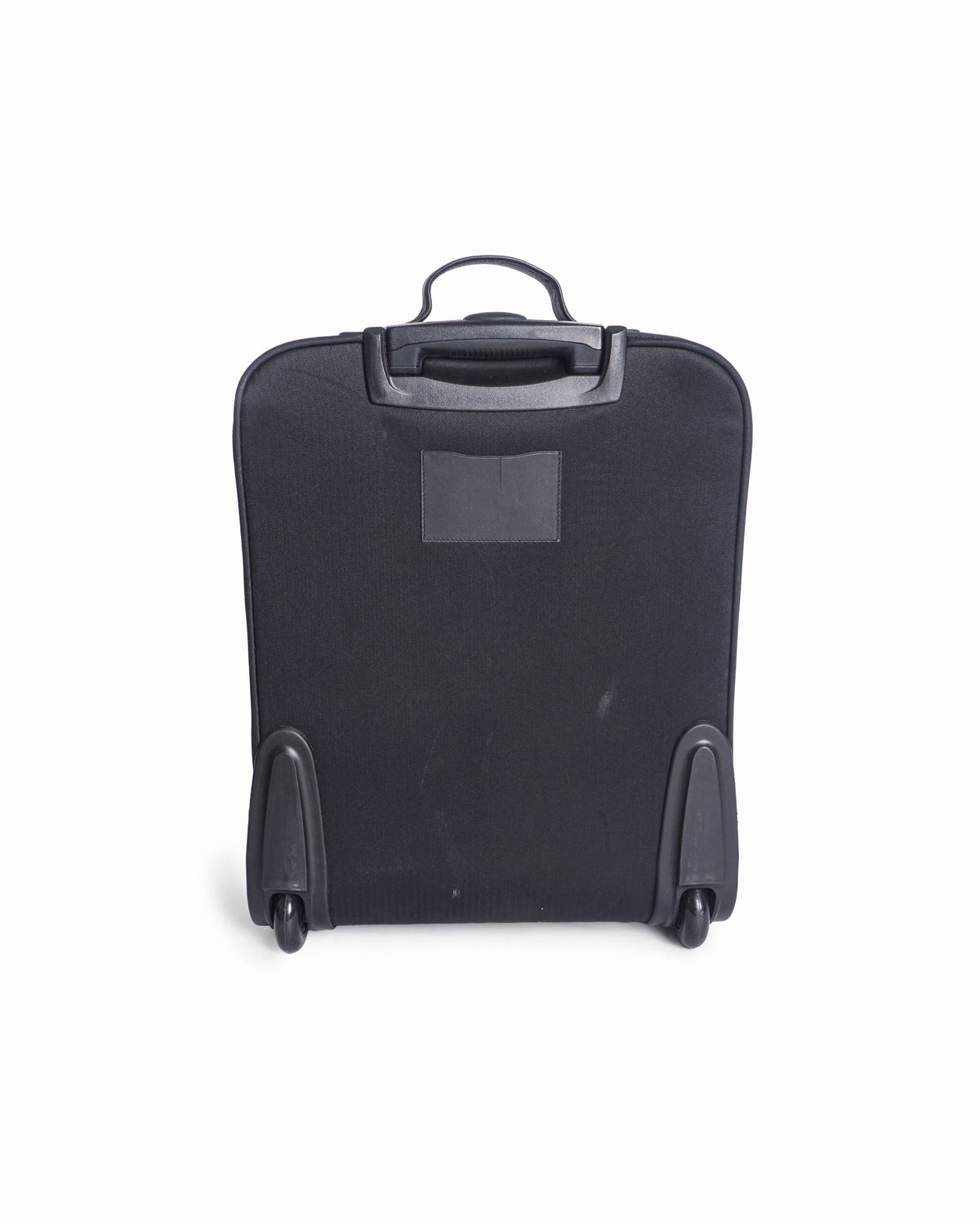 Hermès Citynews Rolling Suitcase 55 Black Canvas