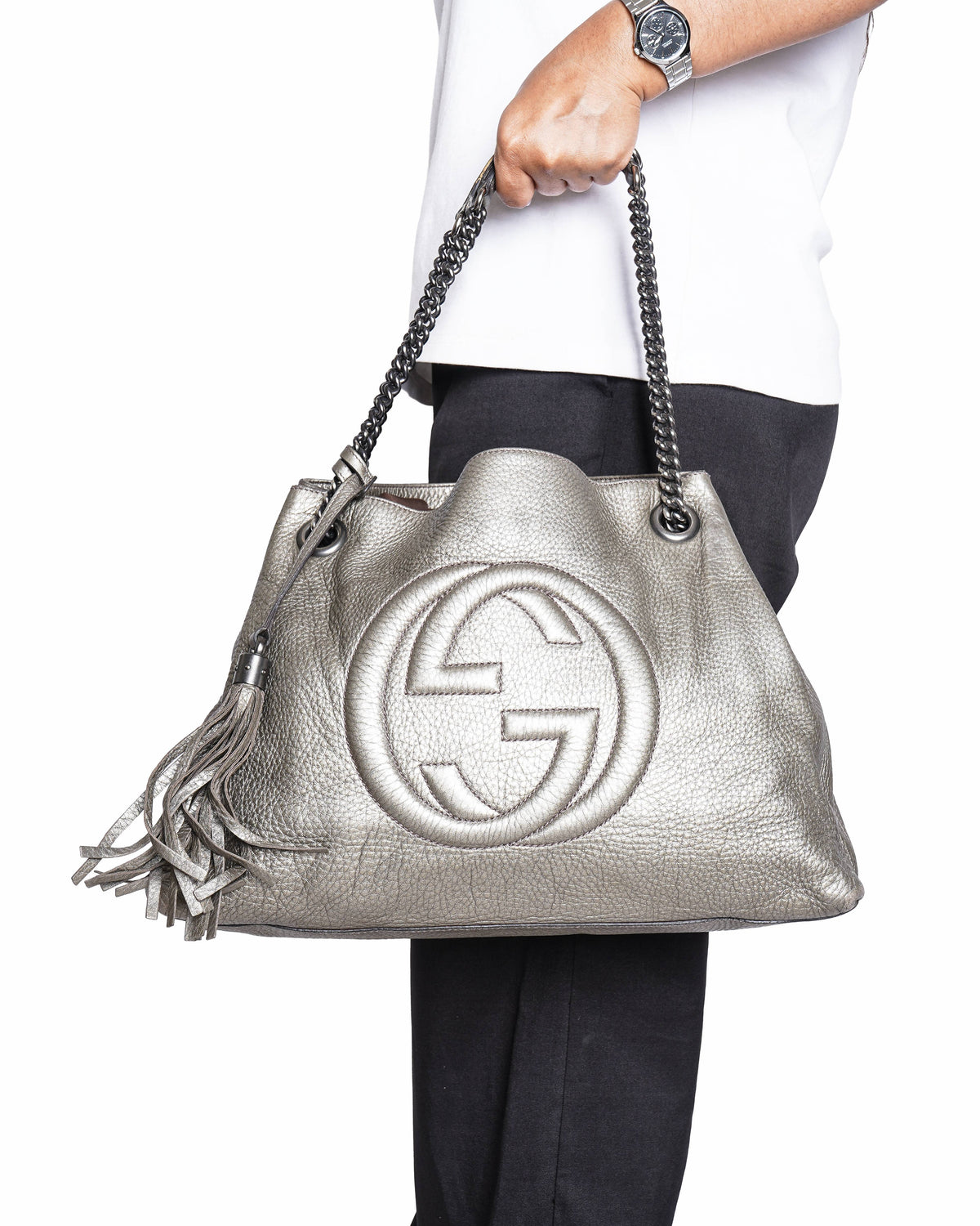 Gucci Soho Medium Chain Shoulder Bag