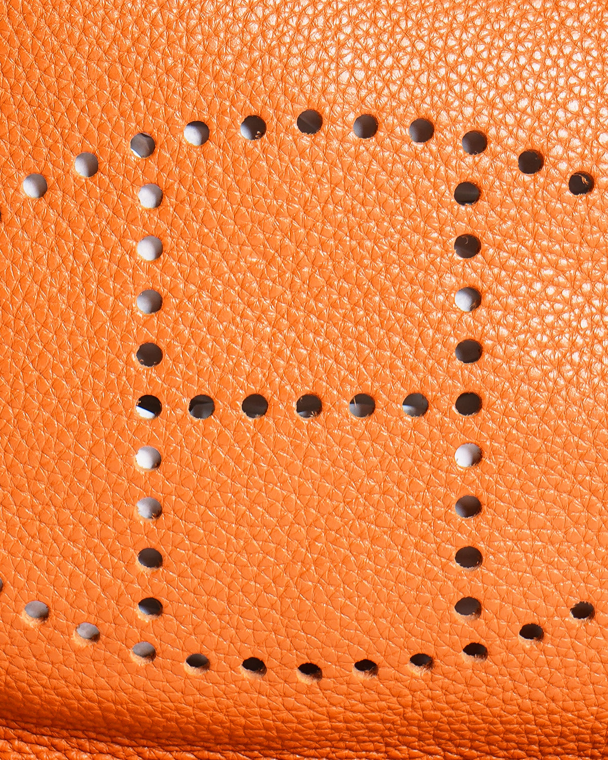 Hermès Evelyn GM In Orange Bag