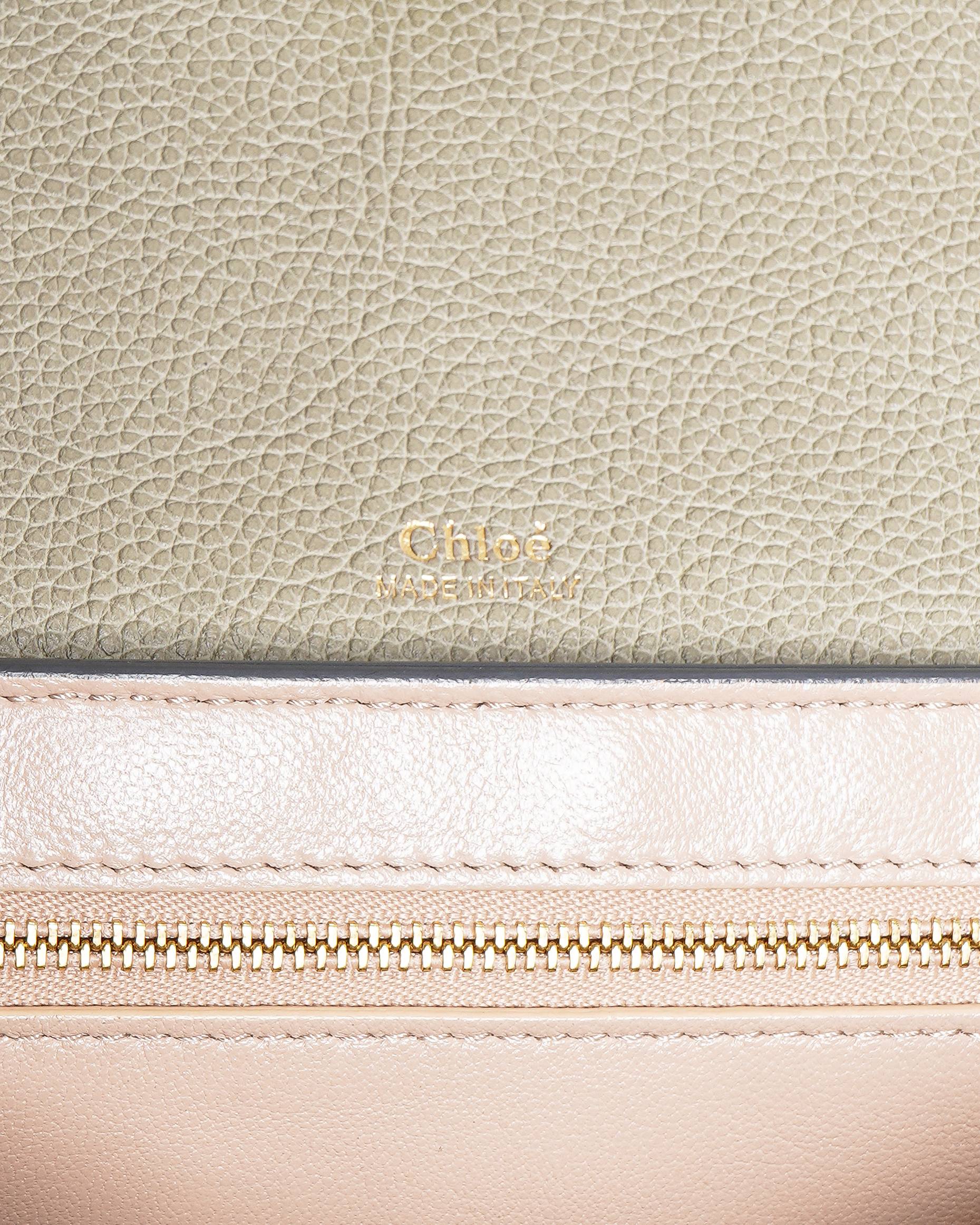 Chloé clare leather shoulder bag