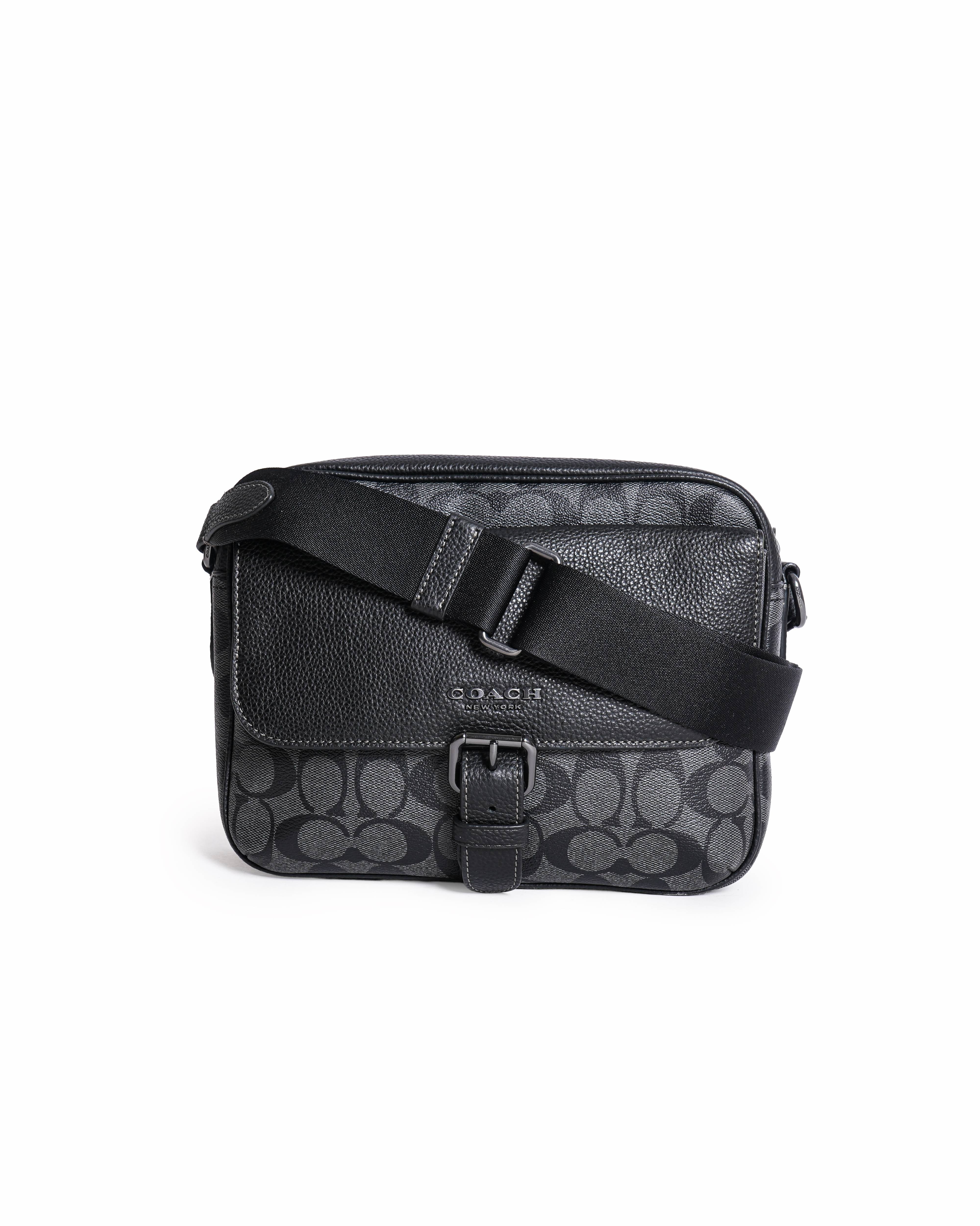 Coach Hudson Crossbody Bag In Signature Canvas