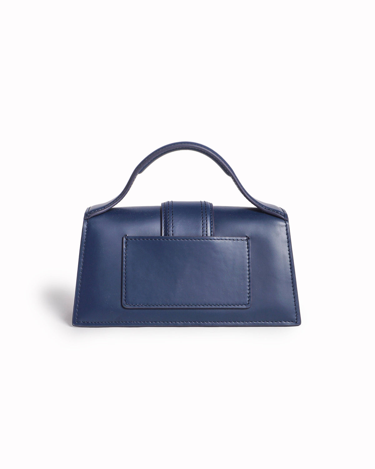 Jacquemus Le Grand Bambino Navy Blue Leather Mini Shoulder Bag