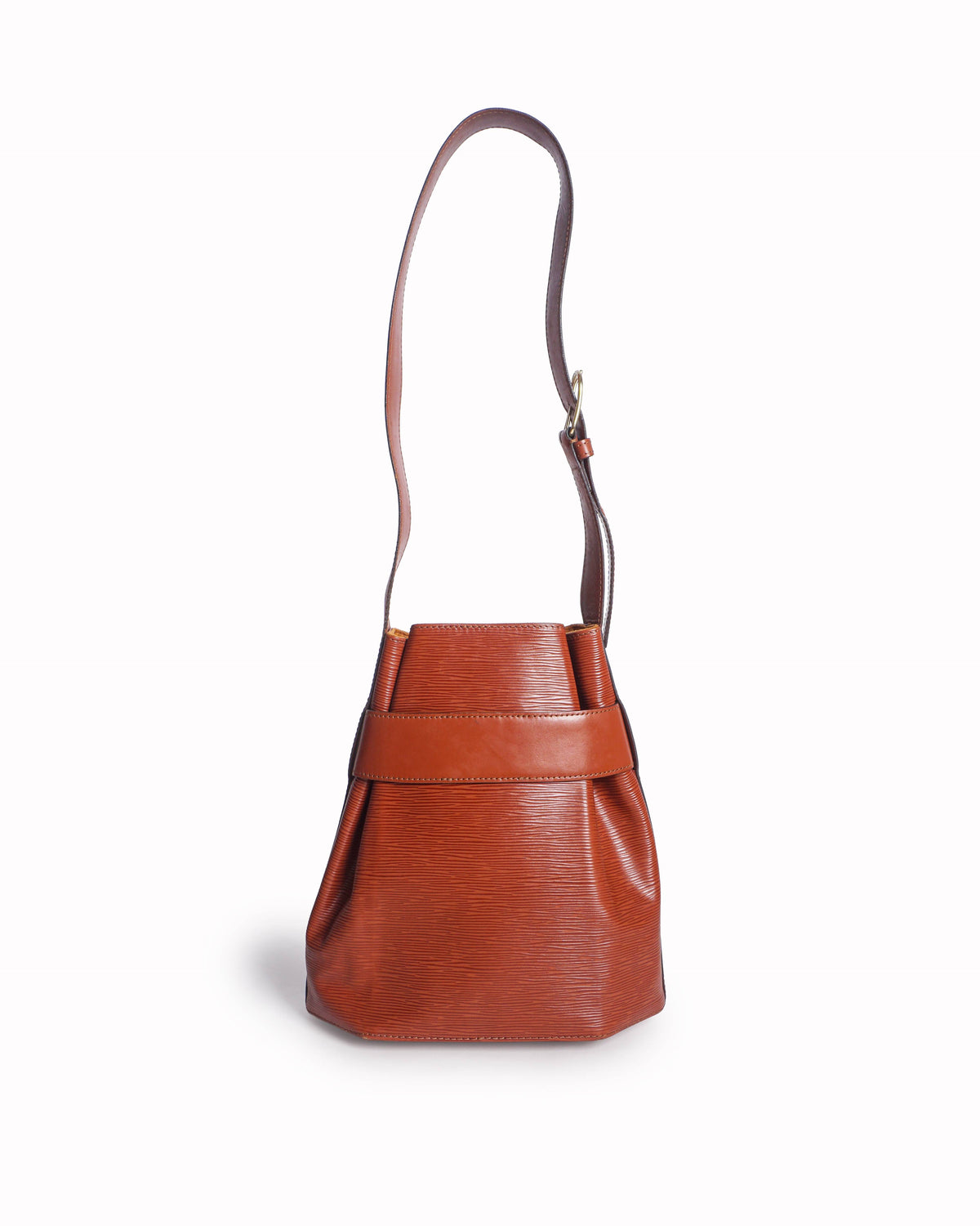 Louis Vuitton Brown Epi Leather Sac d'Epaule PM Shoulder Bag