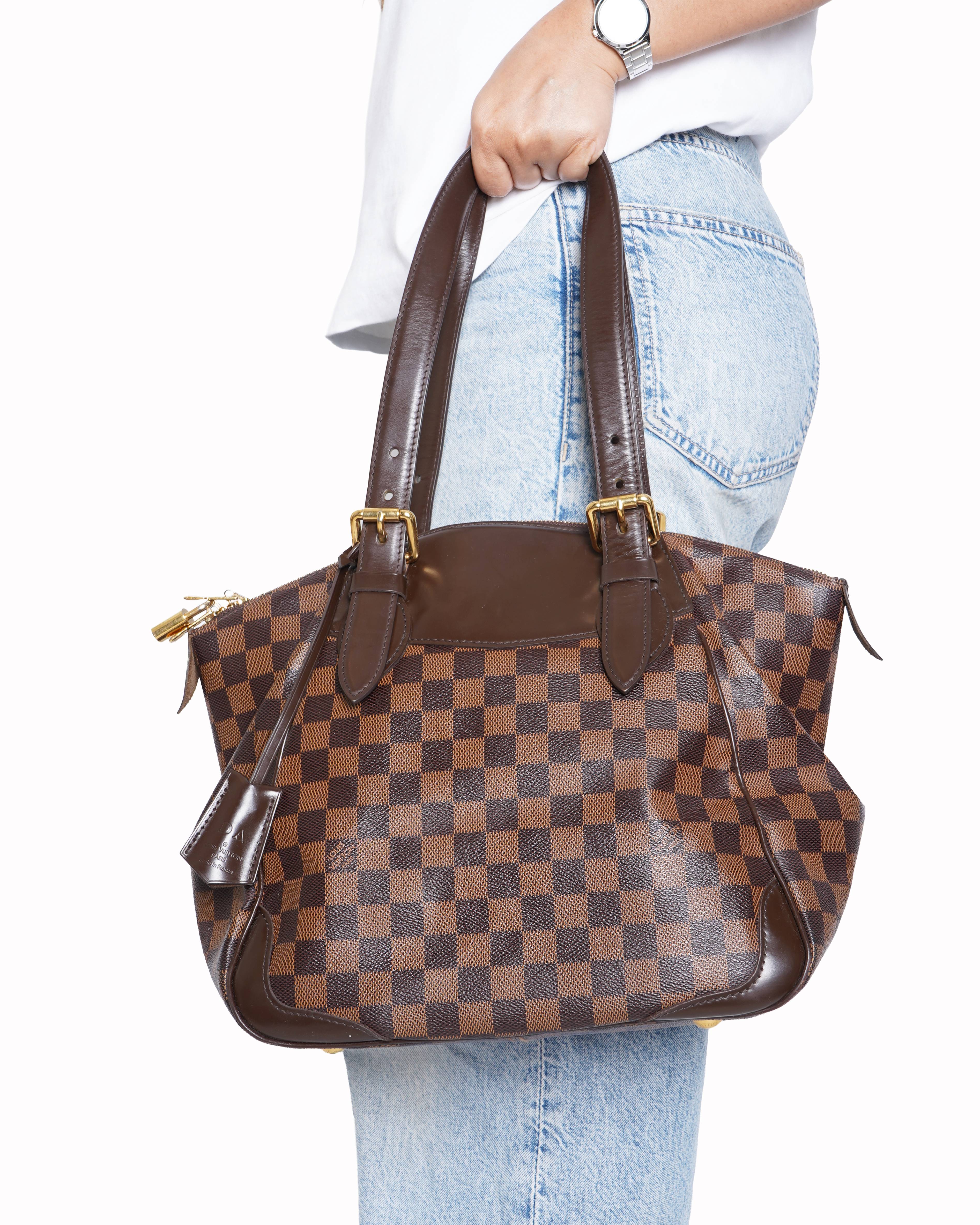 Louis vuitton damier ebene canvas verona gm Shoulder Bag