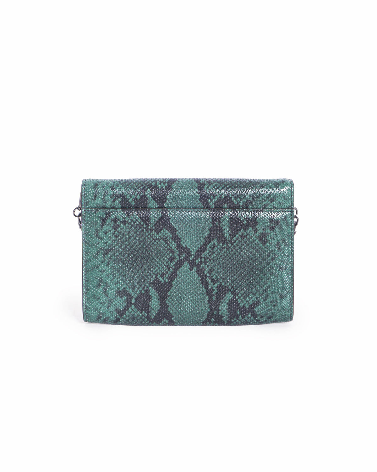 Jimmy Choo Varenne Embossed Leather Crossbody Bag In Green