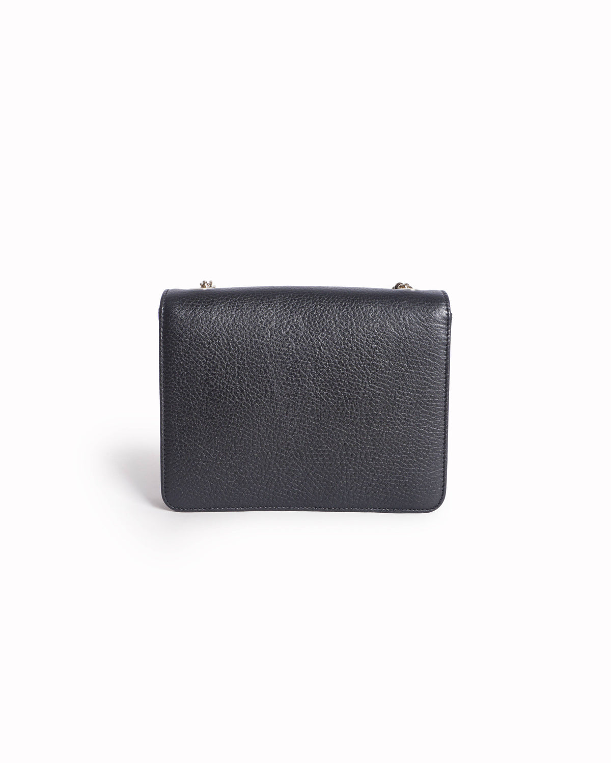 Gucci Black Dollar Interlocking GG Small Crossbody Bag