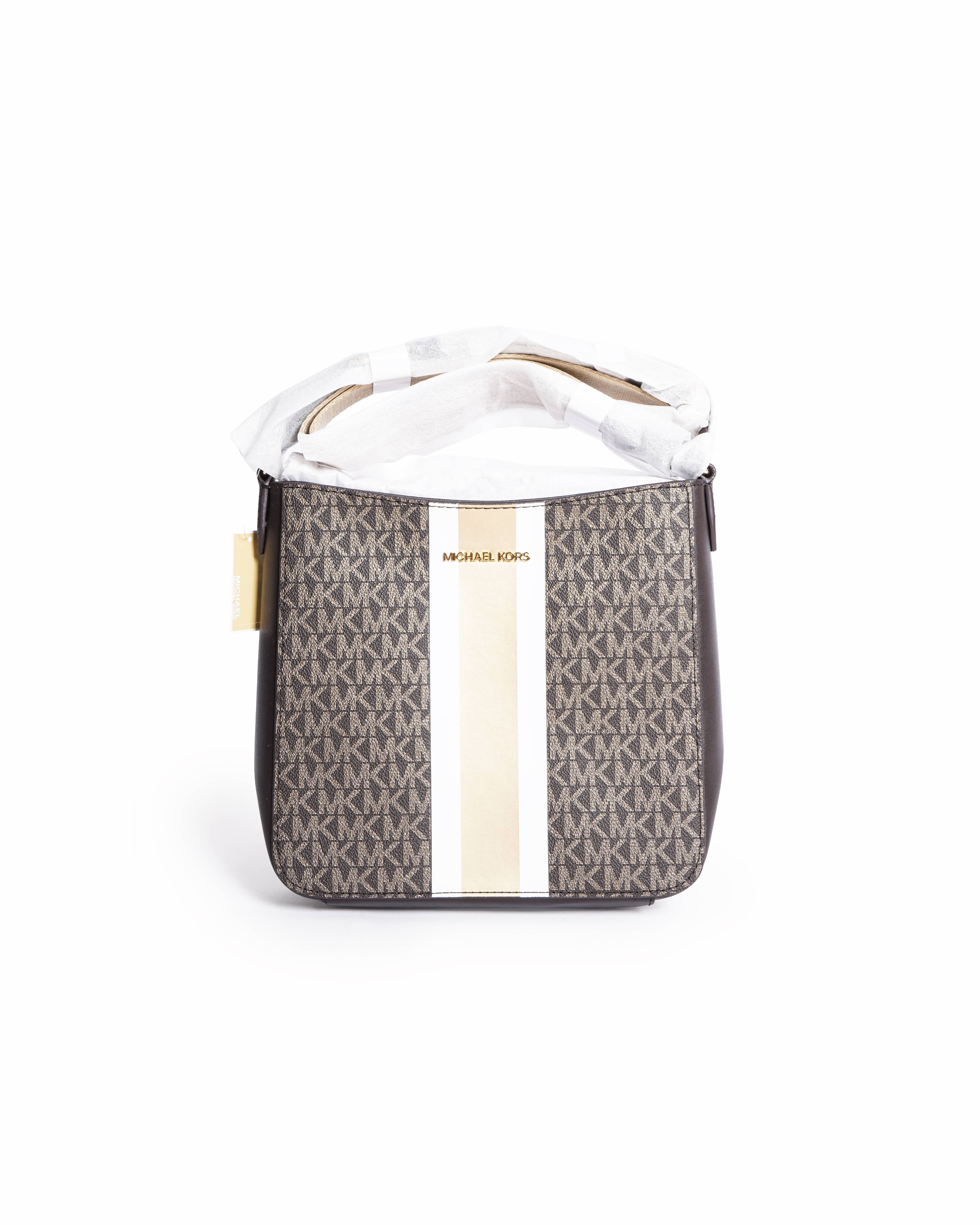 Michael Kors Jet Set Travel Monogram Crossbody Bag