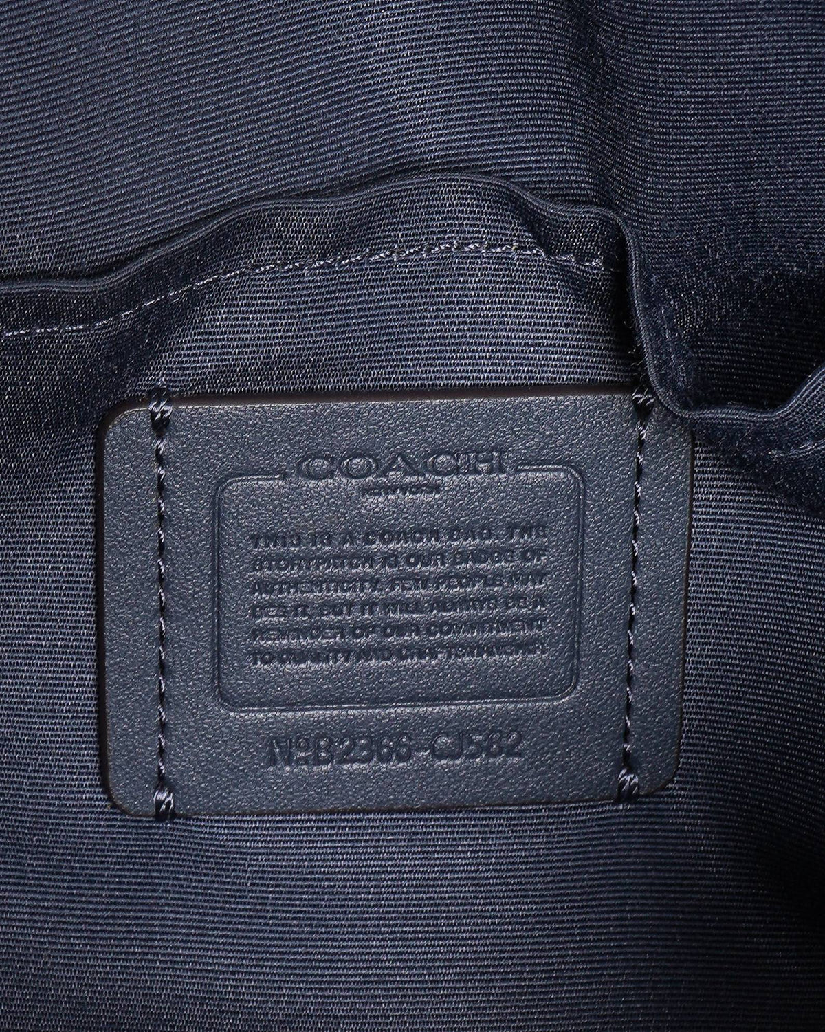 Coach Monogram Jamie Crossbody Bag In Blue