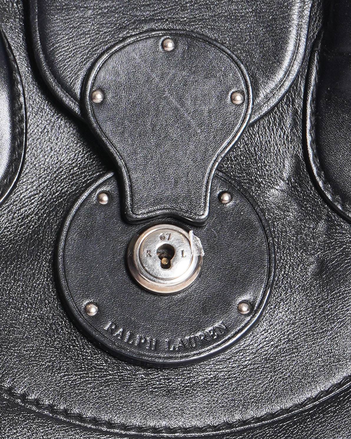 Ralph Lauren Collection
embossed-logo detail tote bag