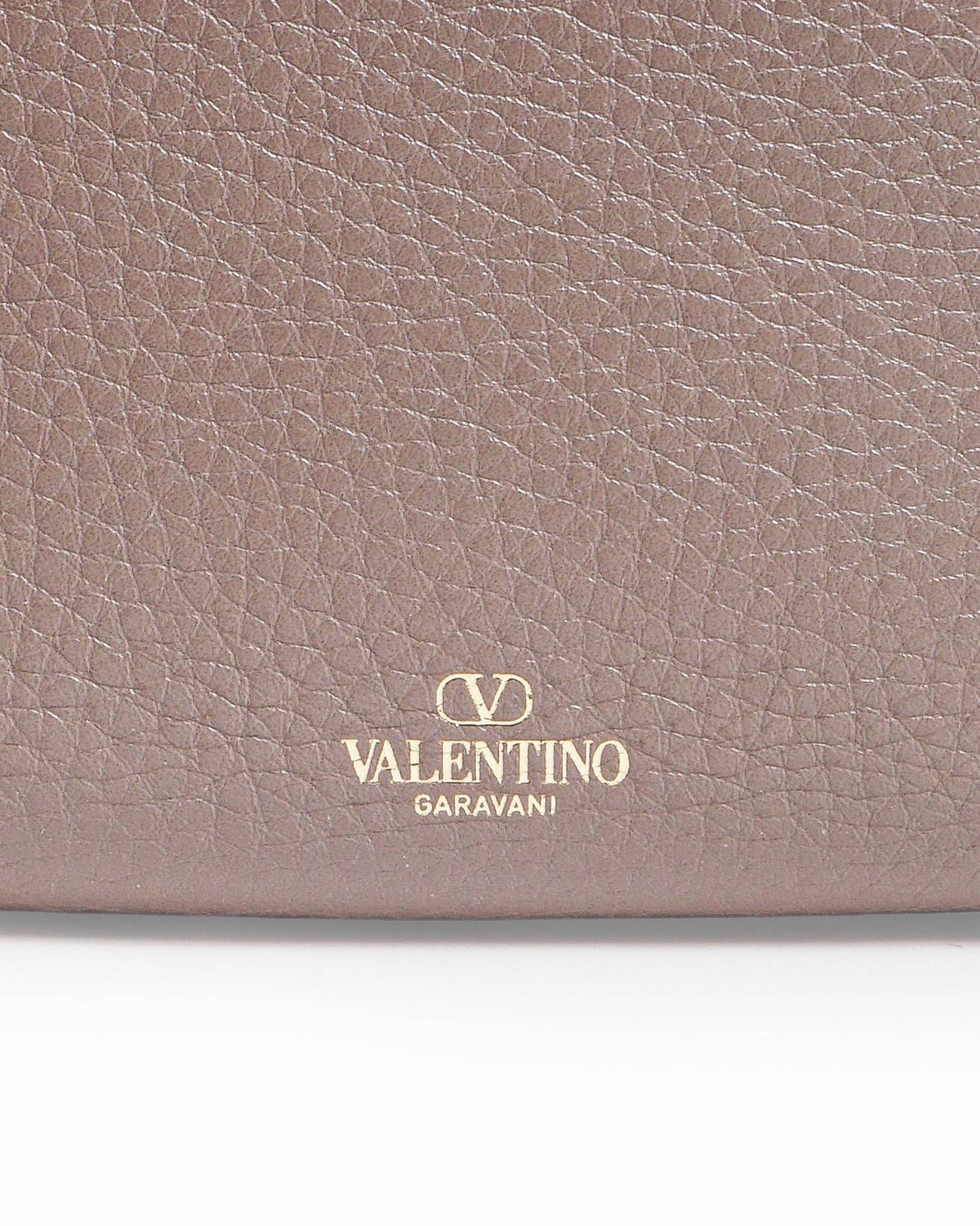 Valentino VLogo Moon Beige Nappa Leather Hobo Bag