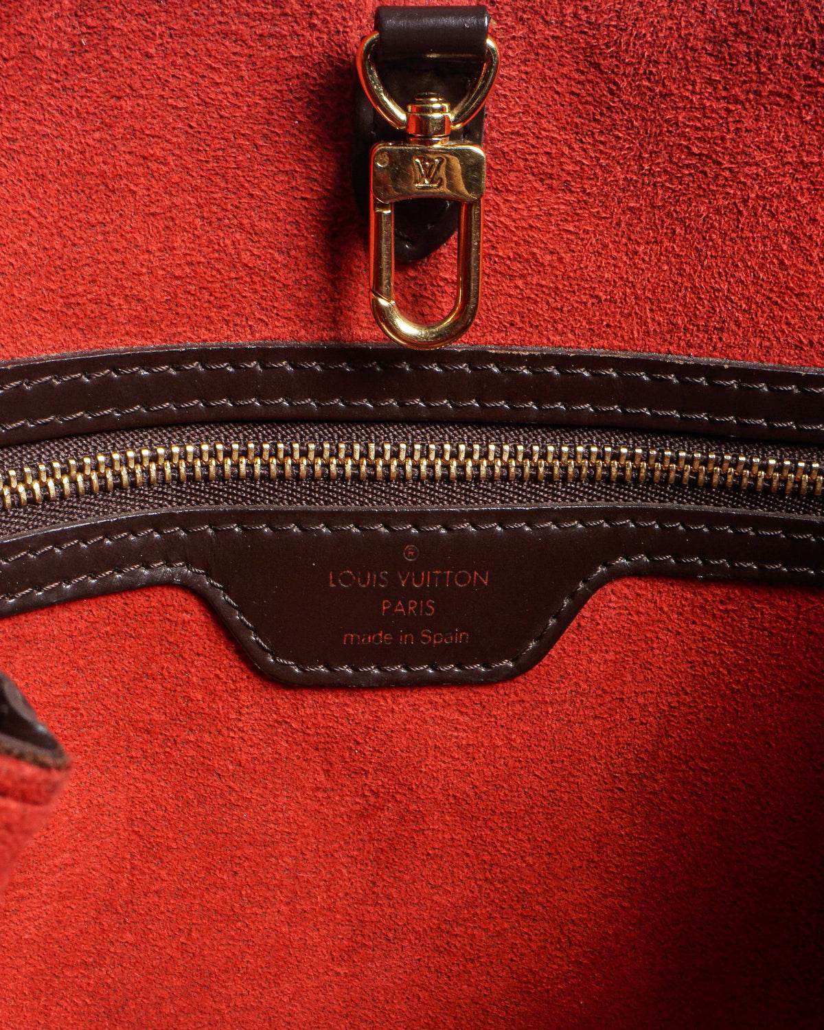Louis Vuitton Hampstead PM Damier Ebene Tote Bag
