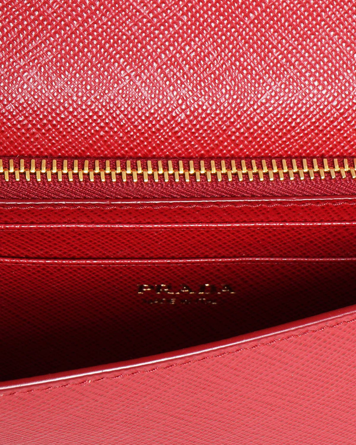 Prada 
Saffiano Mini Bandoliera Crossbody Bag
