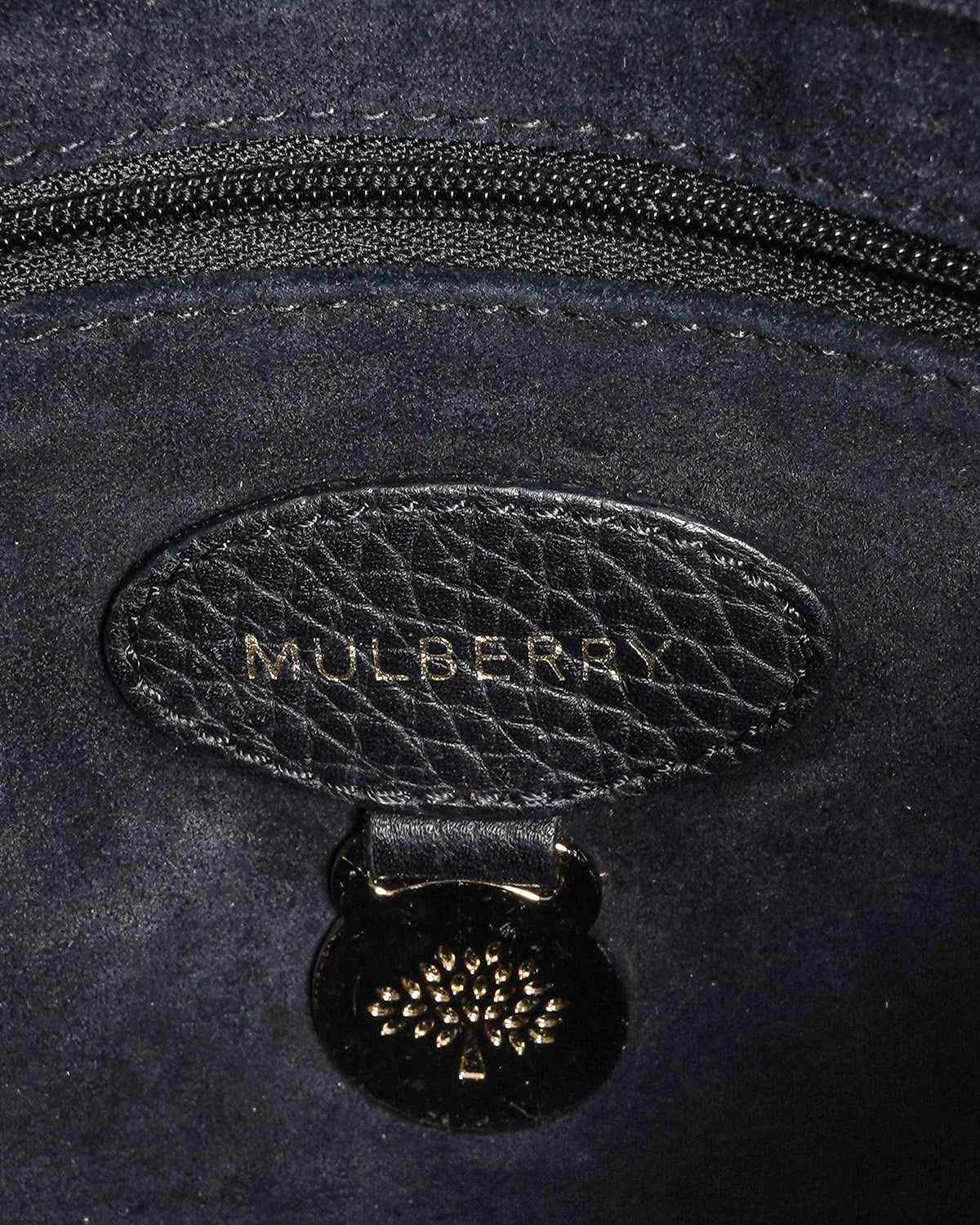 Mulberry Lily chain leather shoulder bag