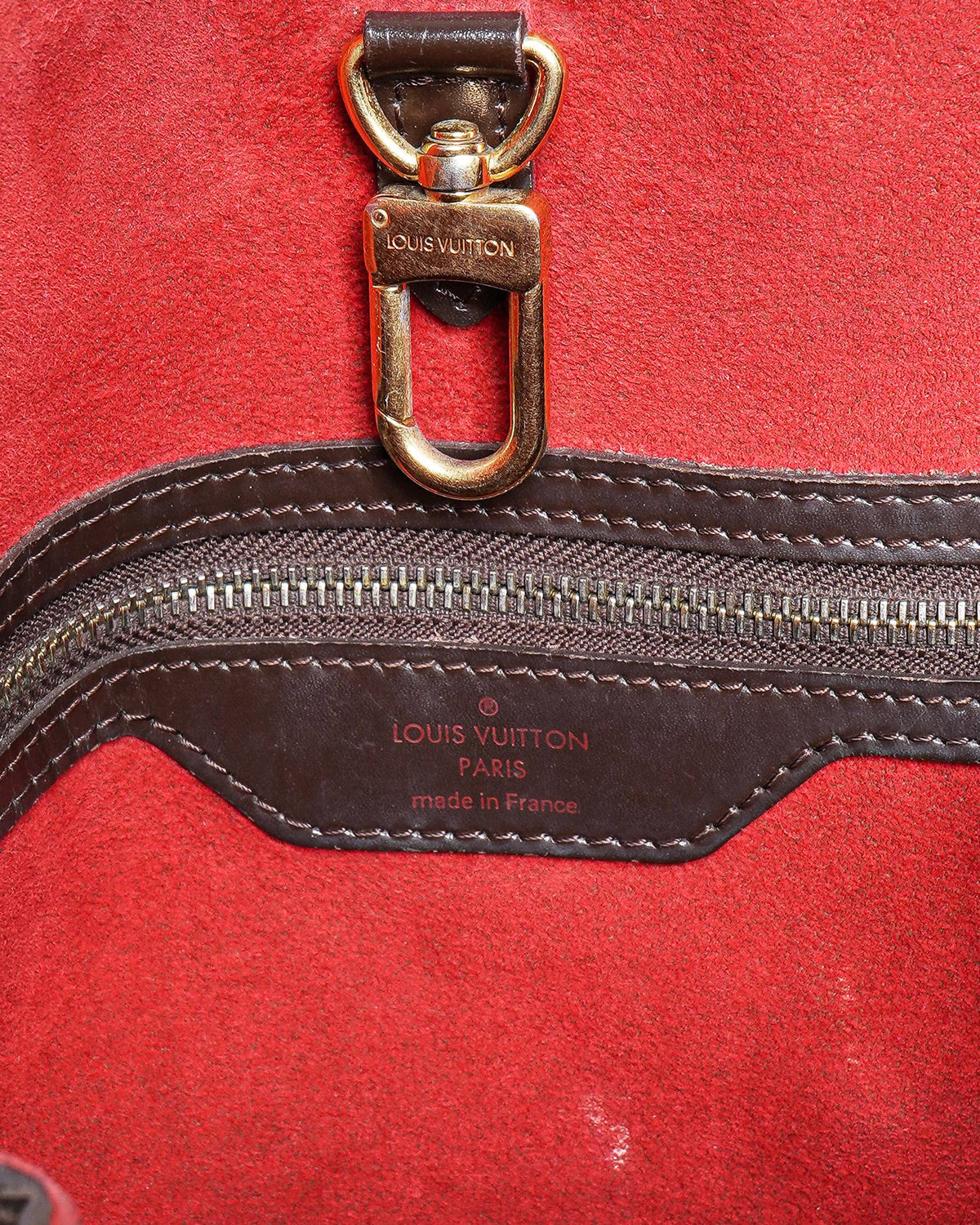 Louis Vuitton Damier Ebene Canvas Hampstead MM Bag