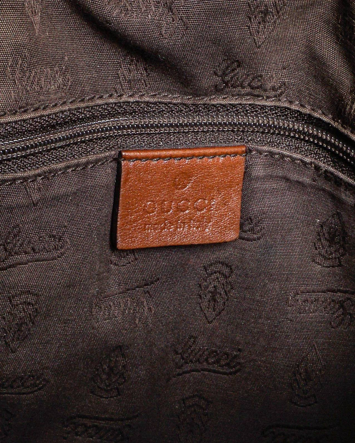 Gucci Sukey Brown Guccissima Leather Tote Bag