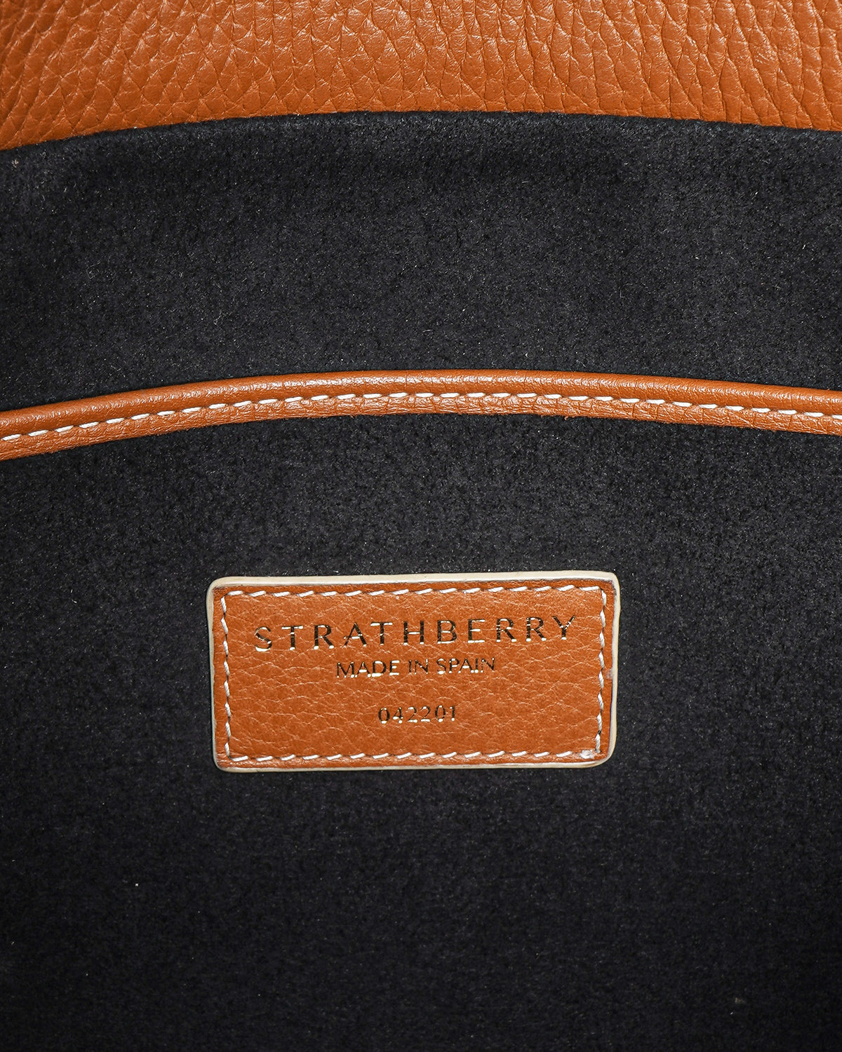 Strathberry Cabas Zip Grain Leather Tote Bag