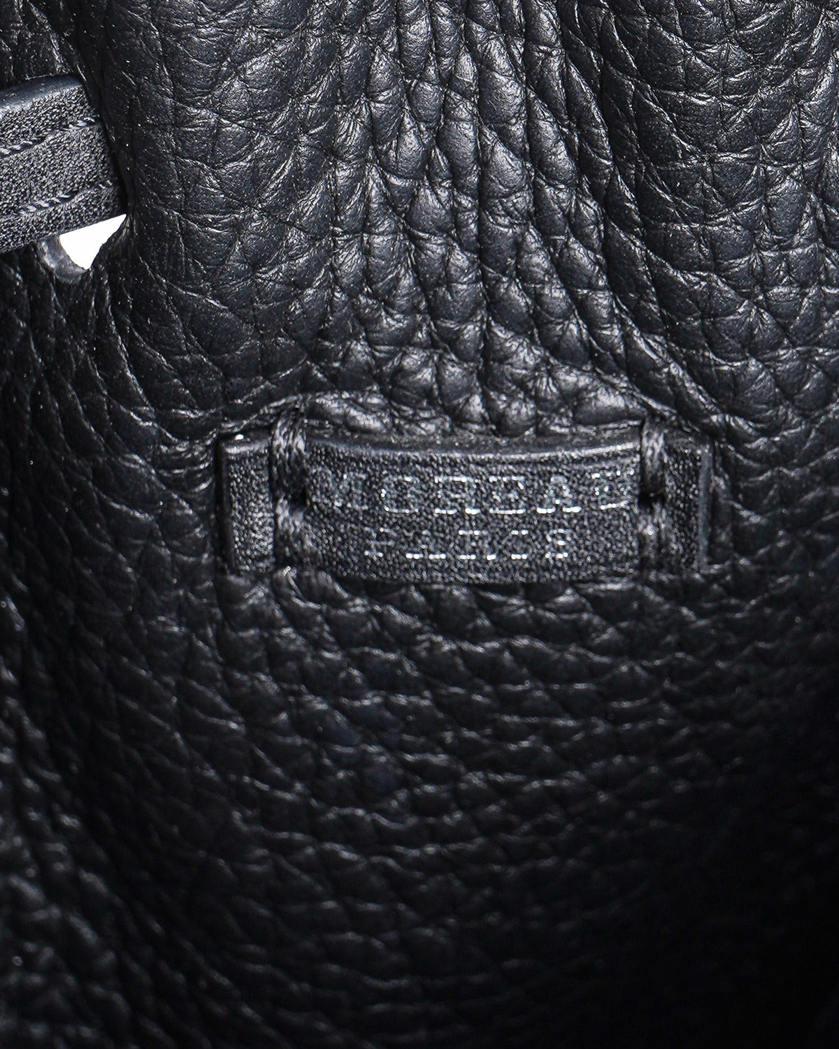 Moreau Paris Leather Bucket Bag