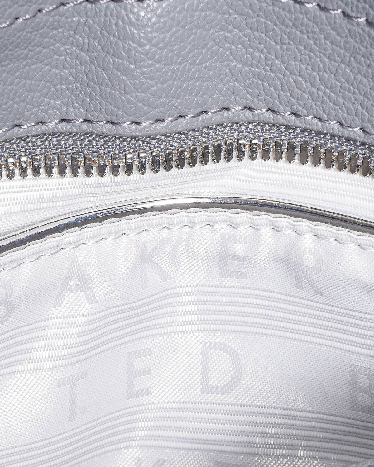 Ted Baker Fiorel Grey Leather Ring Handle Crossbody Bag