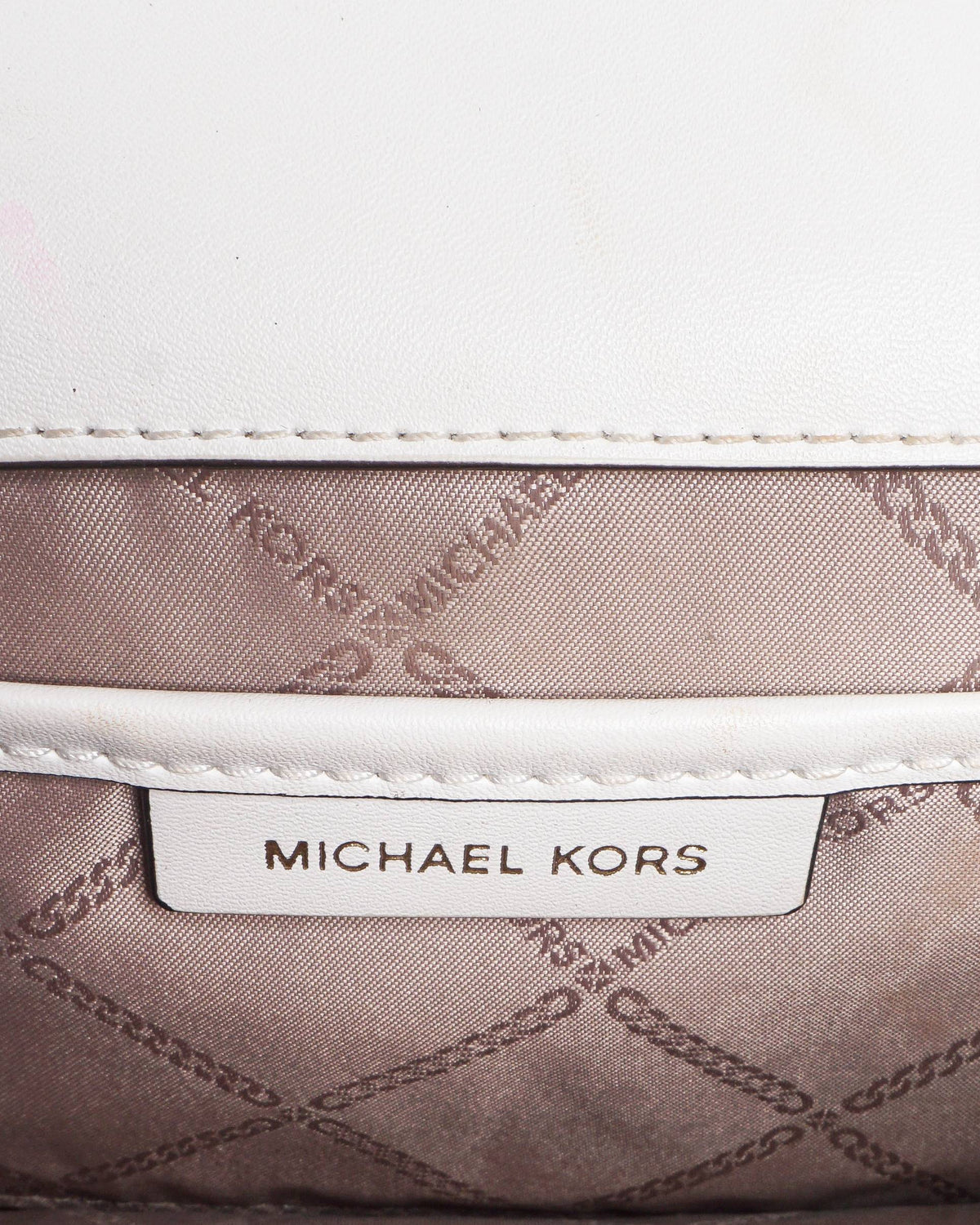 Michael Kors Heather Colorblock Leather Shoulder Bag