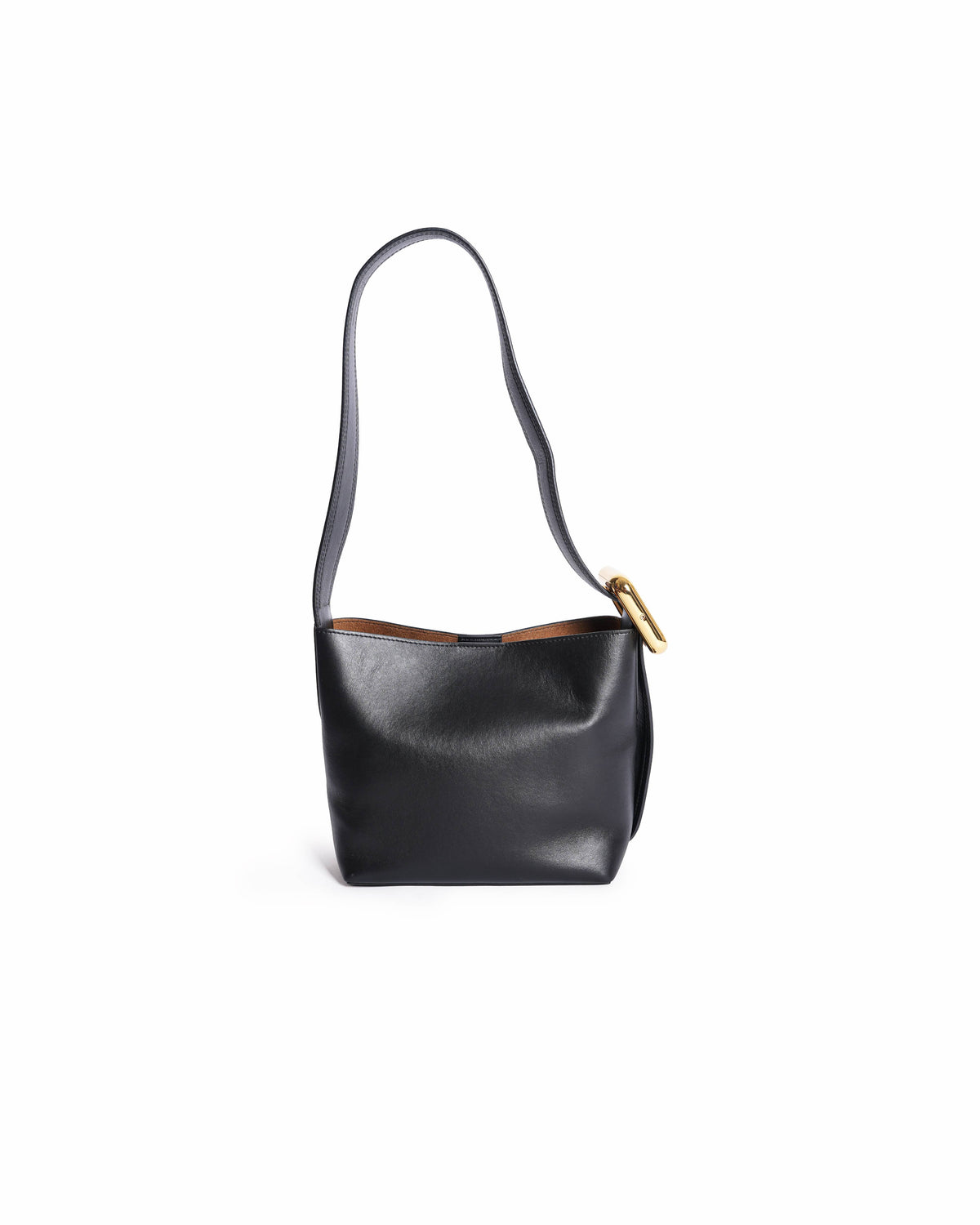 Jacquemus Black Leather Le Regalo Bucket Bag