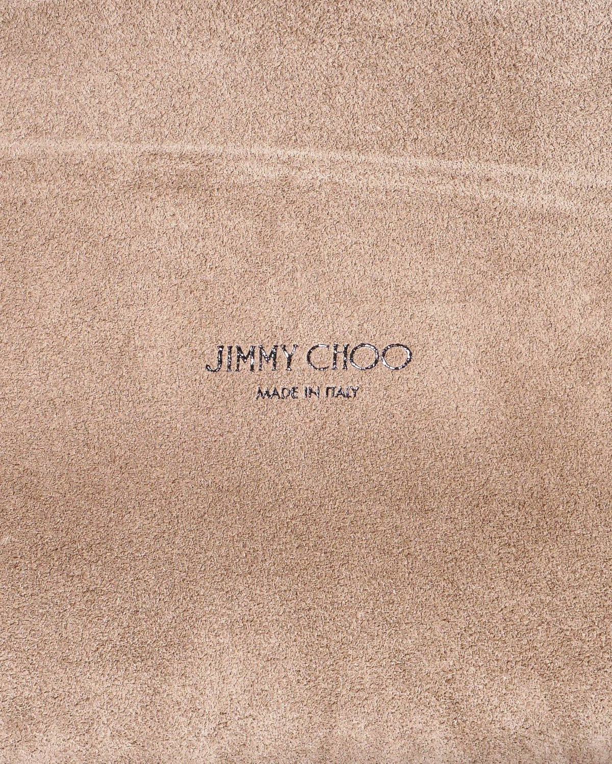 Jimmy Choo Lockett Petite Metallic Silver Leather Bag