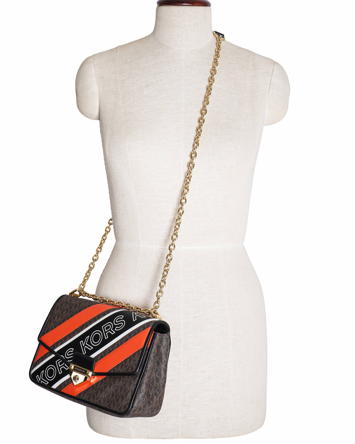 Michael Kors Bradshaw Medium Messenger Crossbody Bag