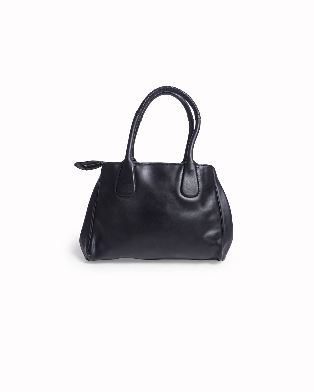 Salvatore Ferragamo Black Leather Nolita Tote Bag