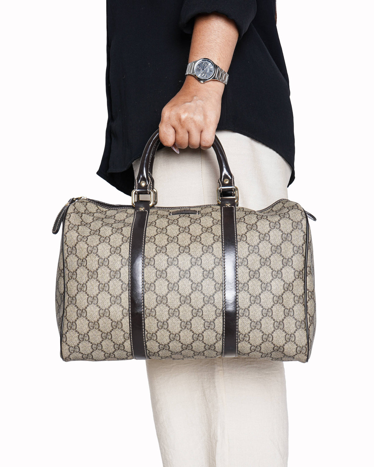 Gucci GG Supreme Medium Joy Boston Bag
