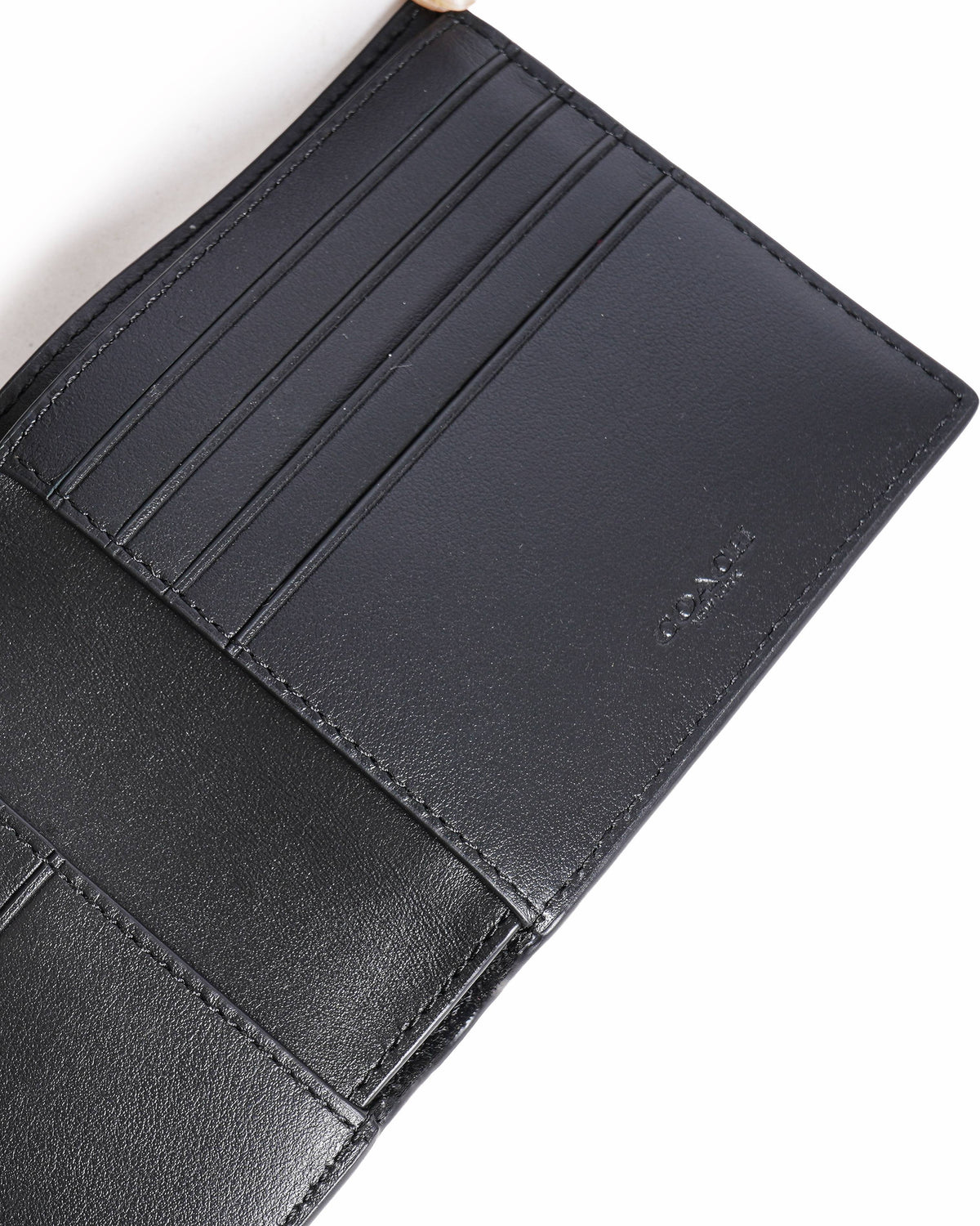 Coach 3 in 1 signature bifold wallet set of 2