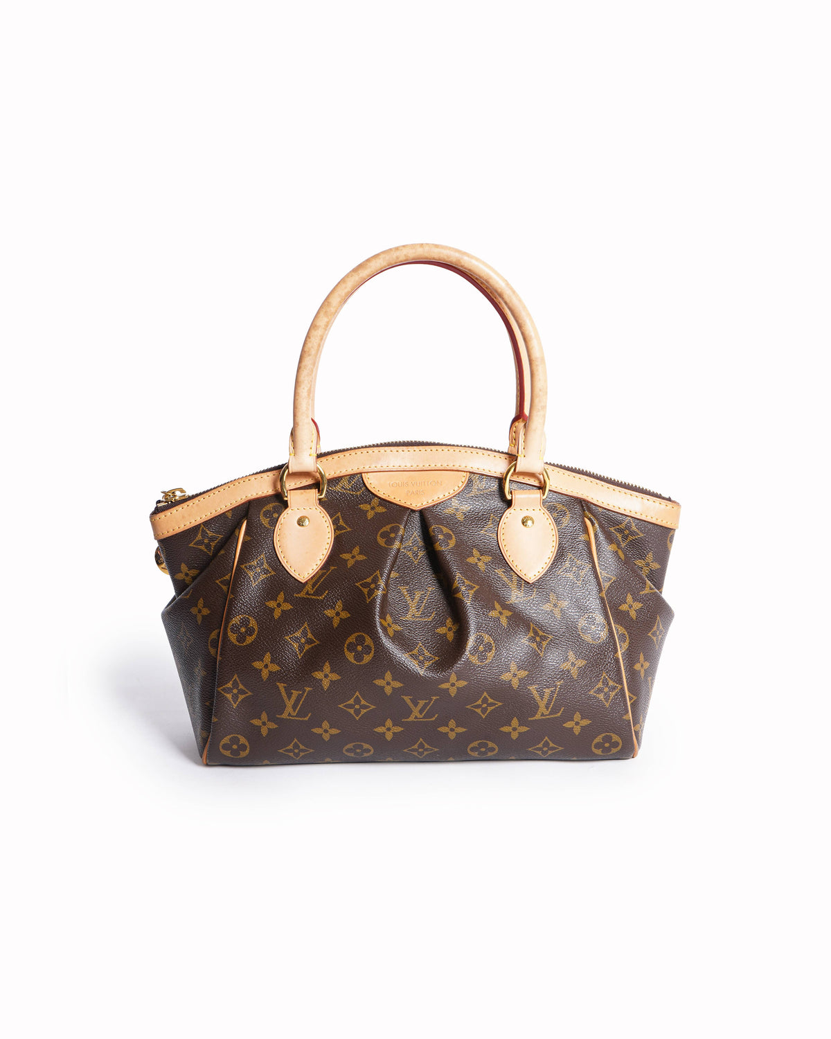 Louis Vuitton Tivoli In Monogram Canvas & Leather Shoulder Bag