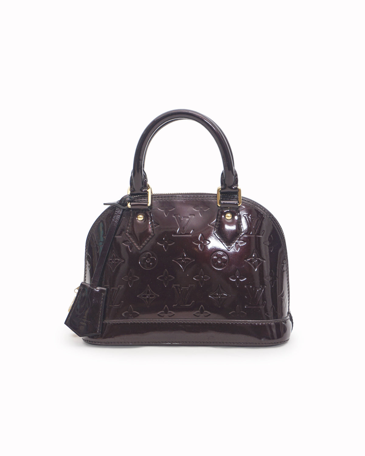 Louis Vuitton Amarante Monogram Vernis Alma BB Bag