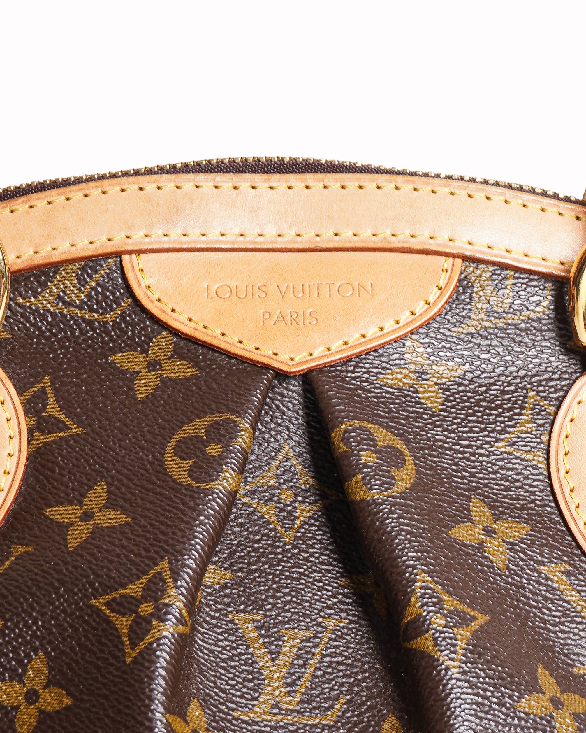 Louis Vuitton Tivoli In Monogram Canvas & Leather Shoulder Bag