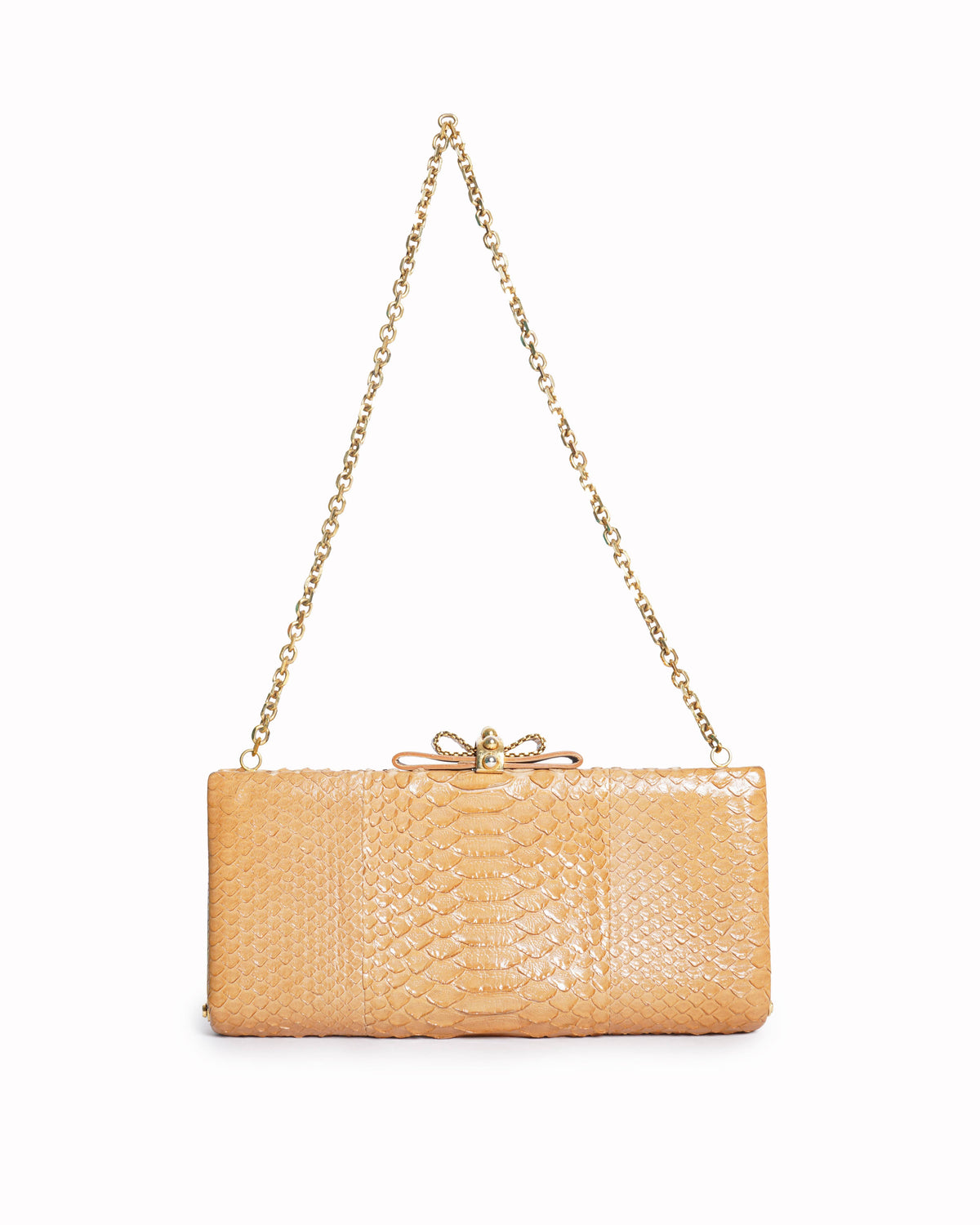 Christian Louboutin beige shoulder bag