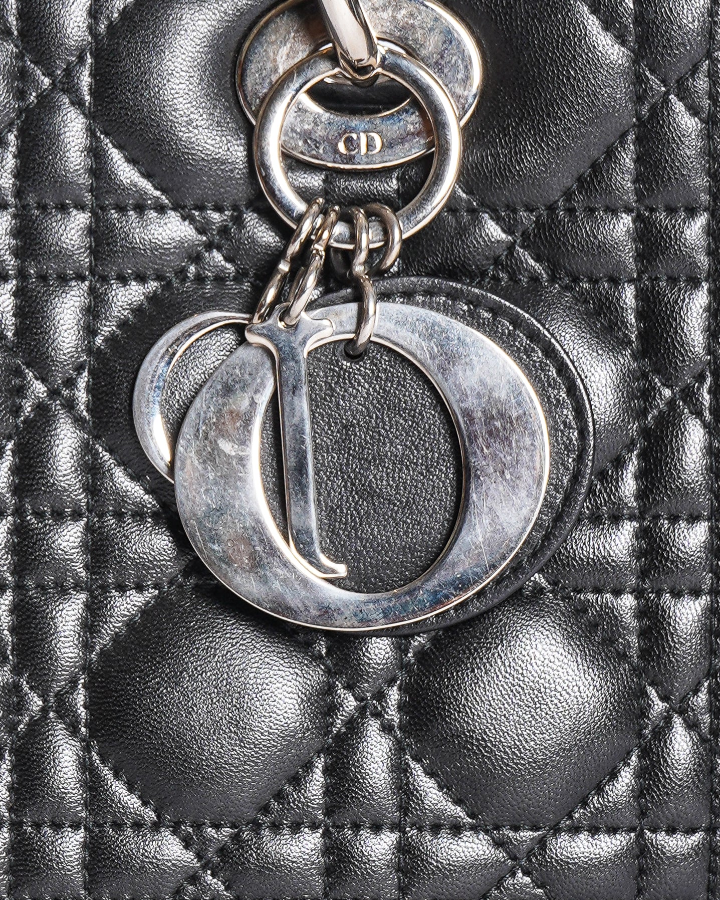 Christian Dior Medium Lady Dior Bag
Black Cannage Lambskin