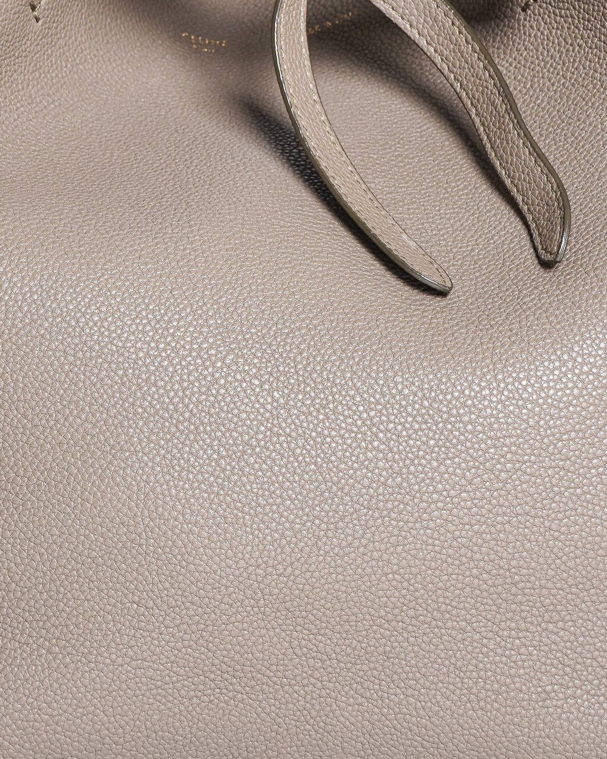 Celine Leather Medium Cabas Phantom Tote