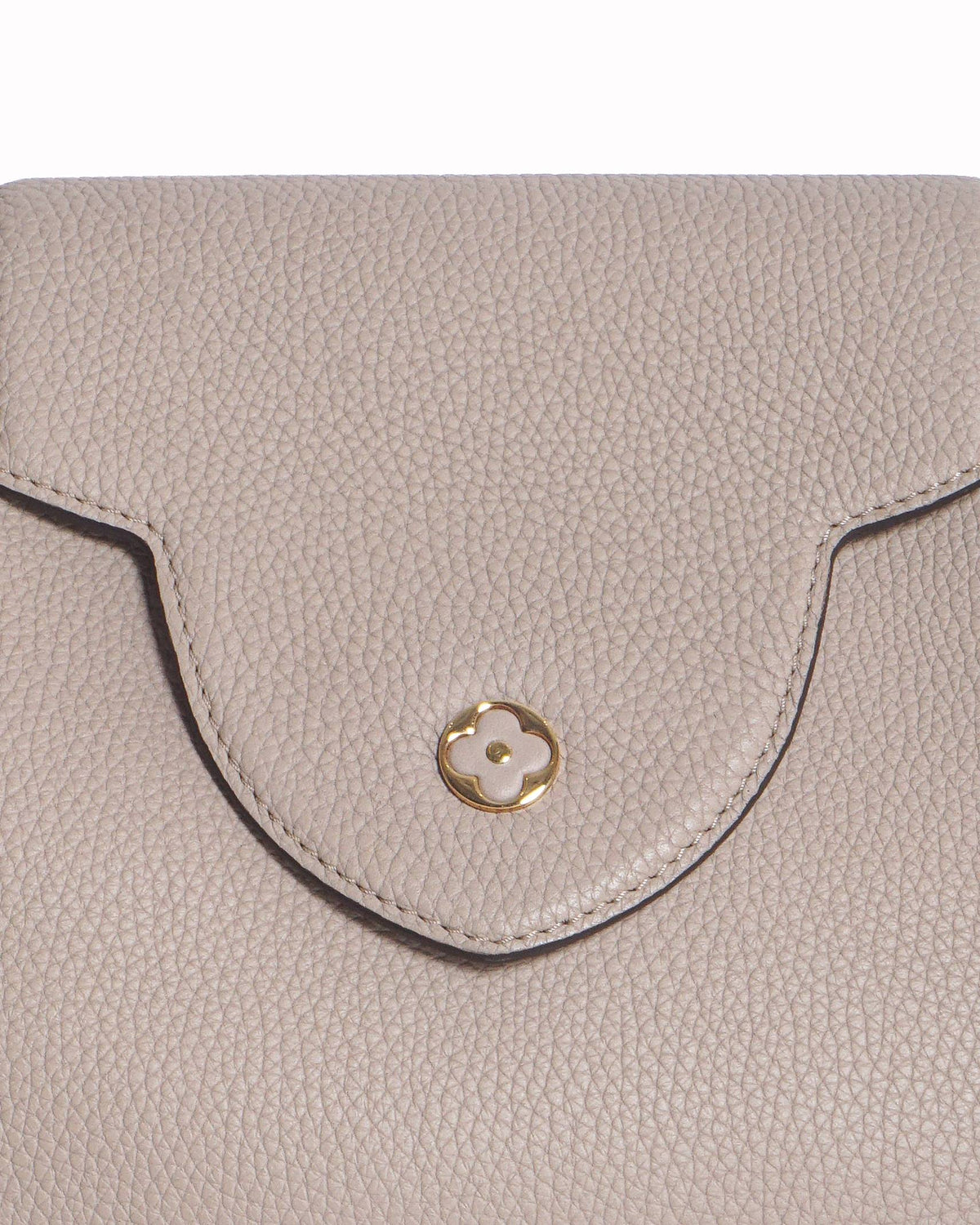 Louis Vuitton Beige Taurillon Leather Capucines GM Bag