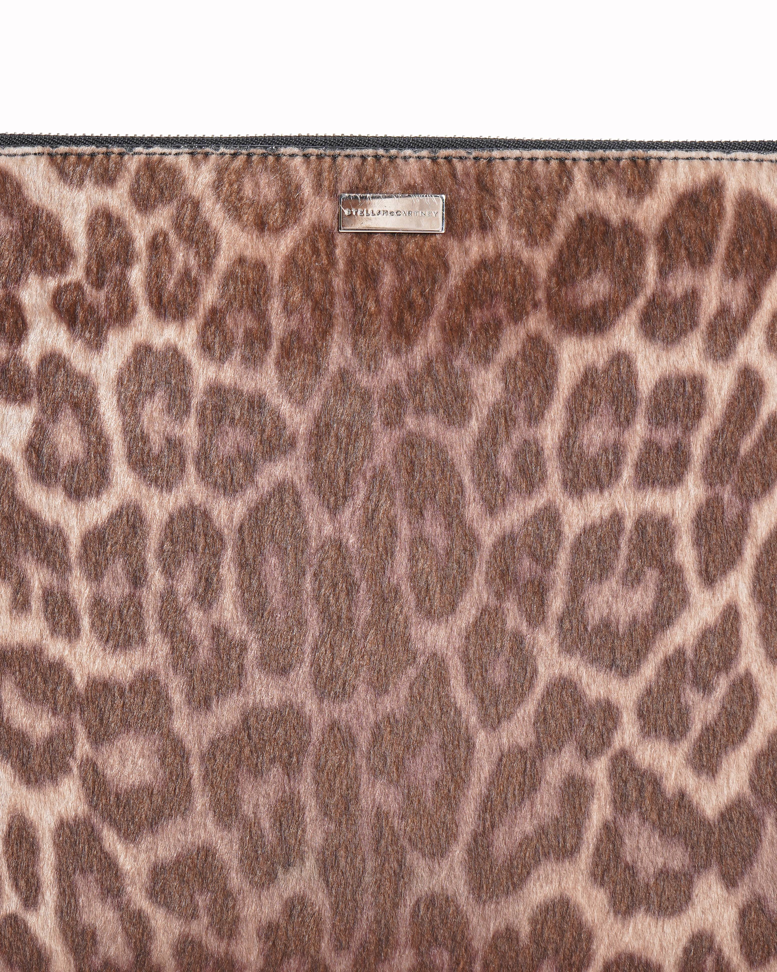 Stella McCartney Leopard printed pouch