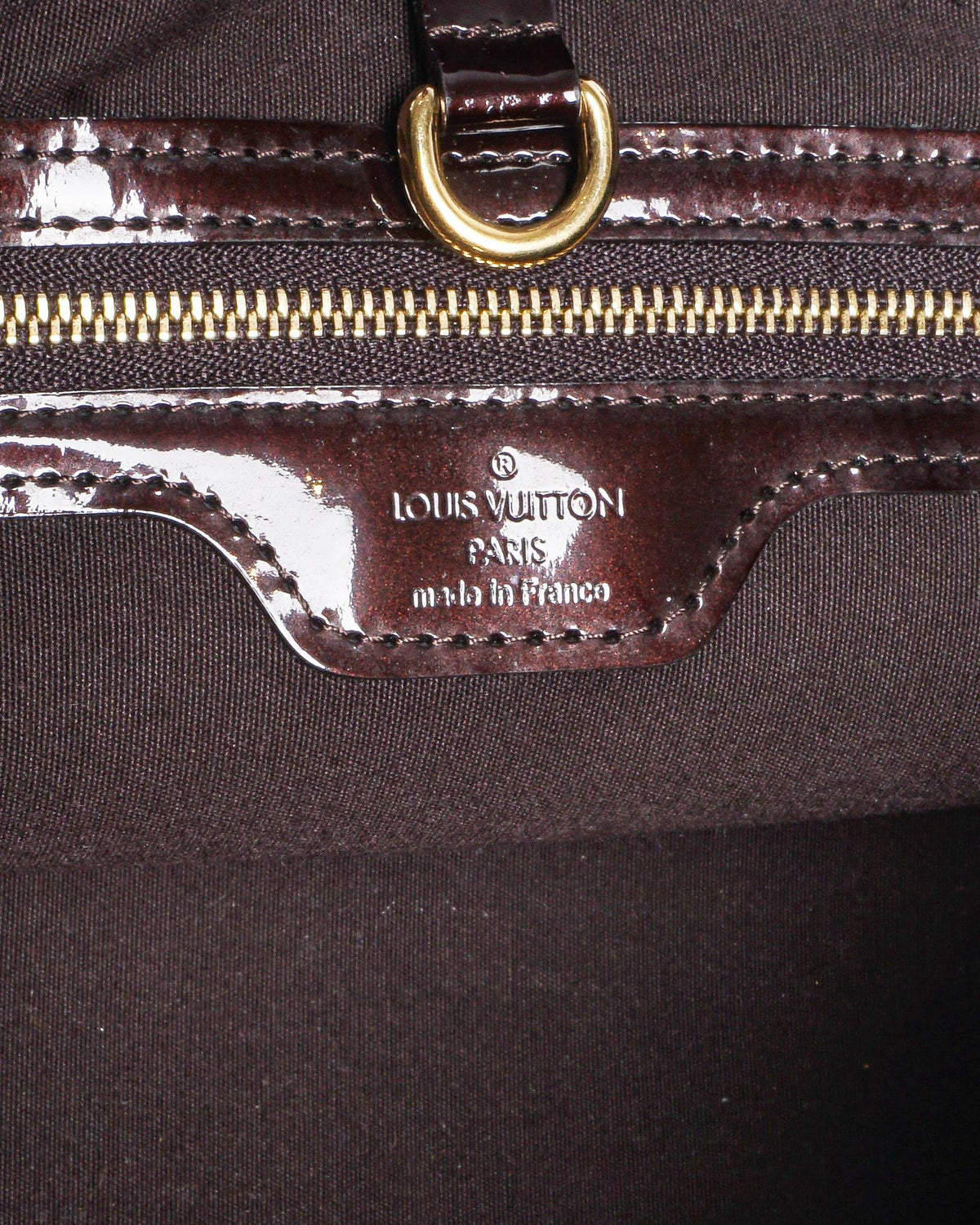 Louis Vuitton Monogram Vernis Wilshire PM Handbag