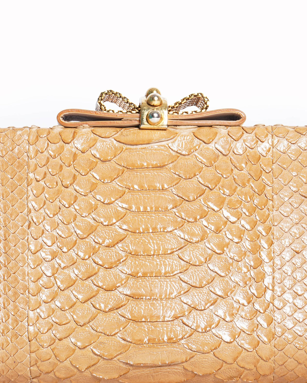 Christian Louboutin beige shoulder bag
