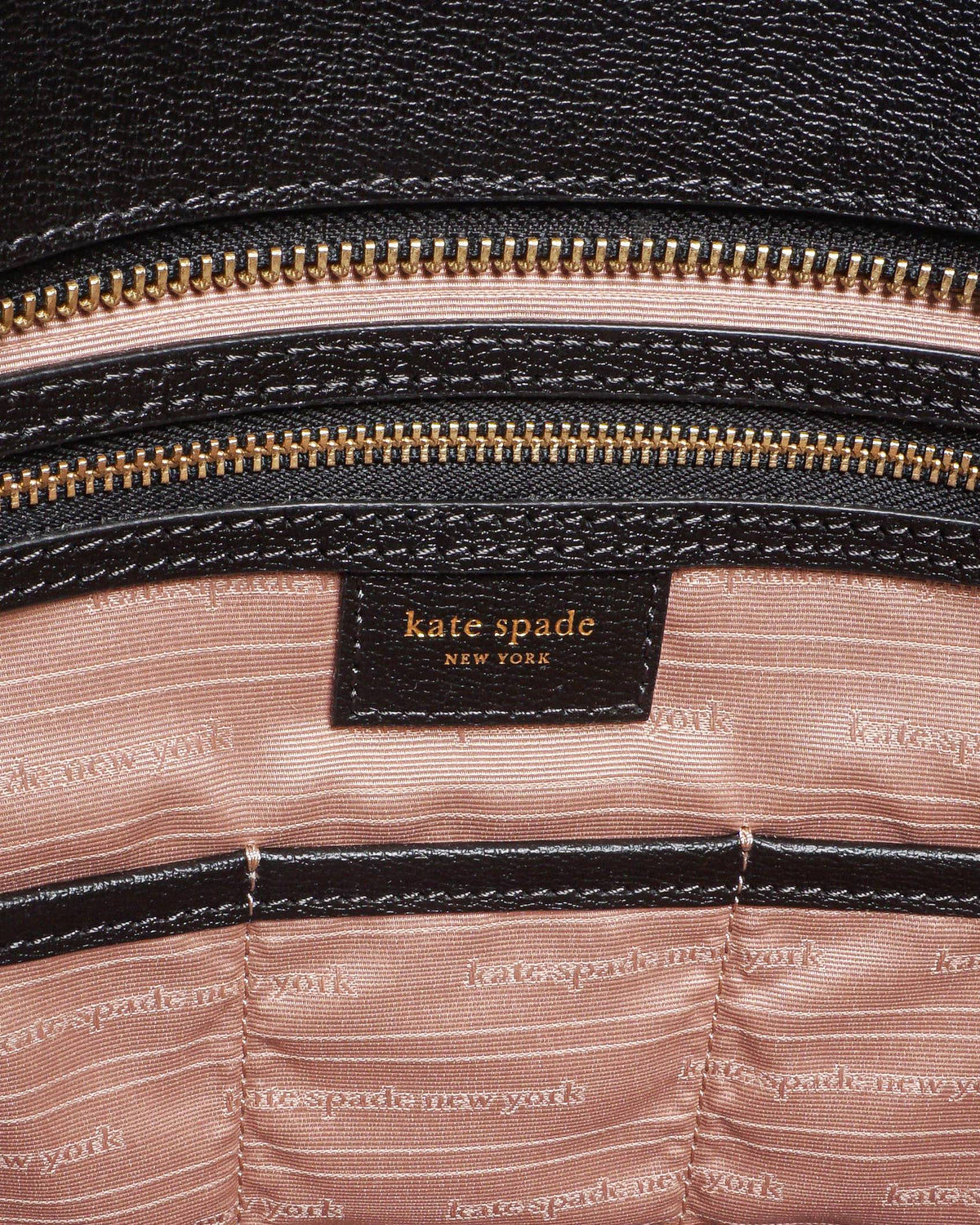 Kate Spade Katy Black Leather Large Work Tote