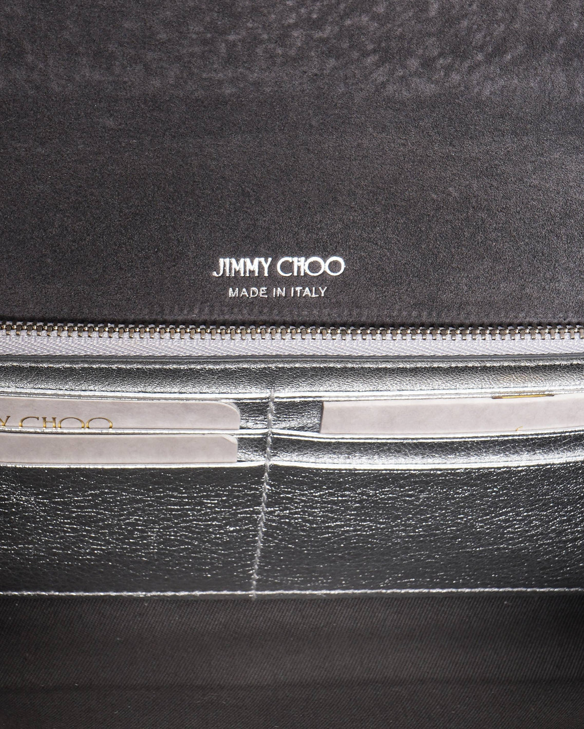 Jimmy choo 
Emmie Coarse Glitter Fabric Clutch Bag
