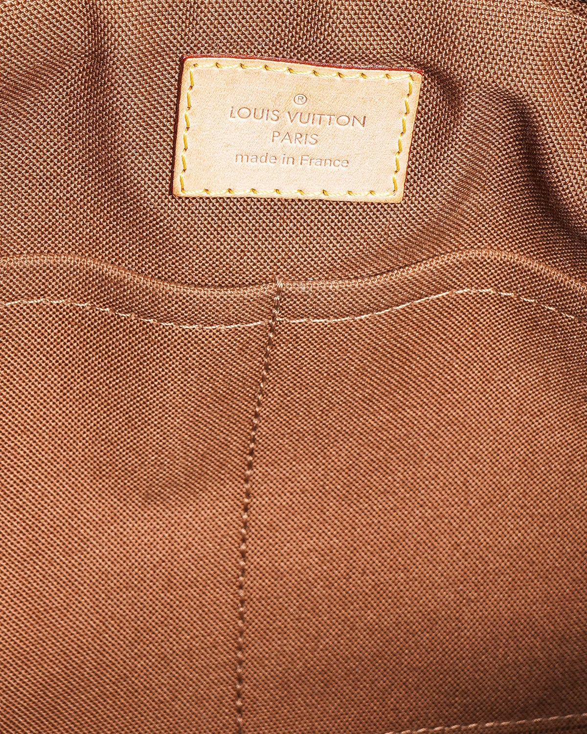 Louis Vuitton Tivoli In Monogram Canvas & Leather Shoulder Bag