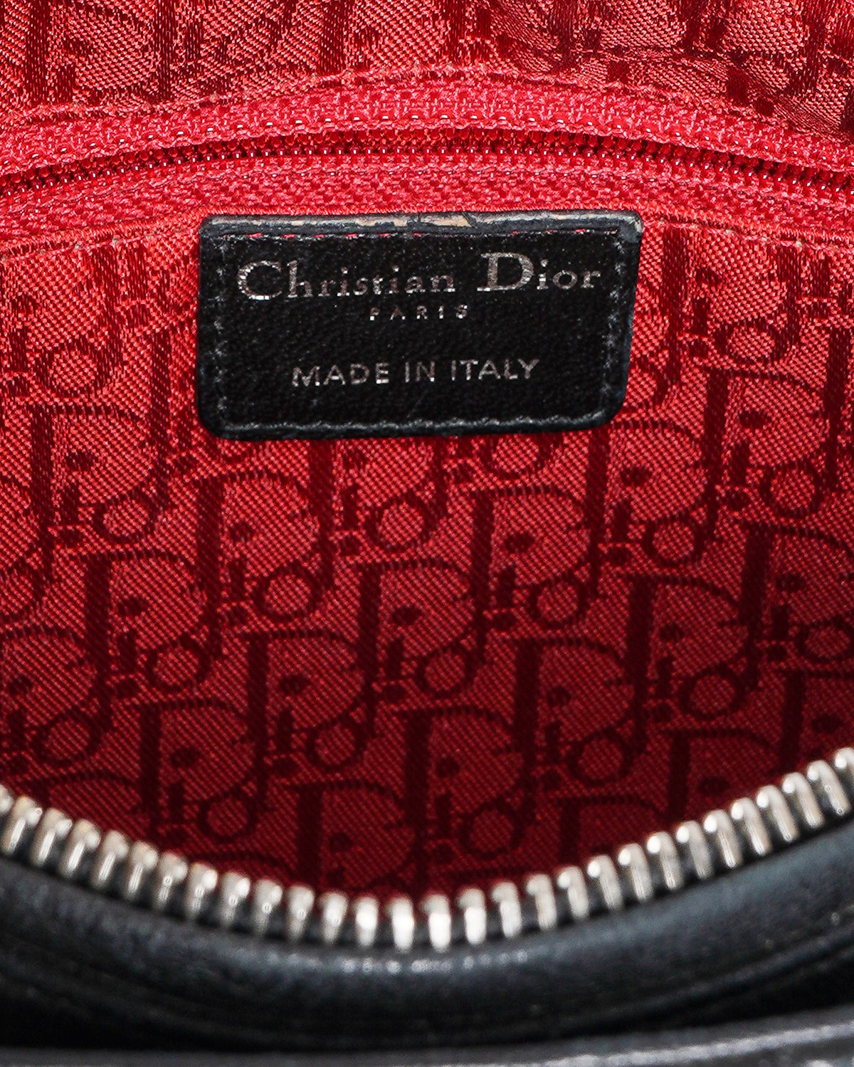 Christian Dior Medium Lady Dior Bag
Black Cannage Lambskin