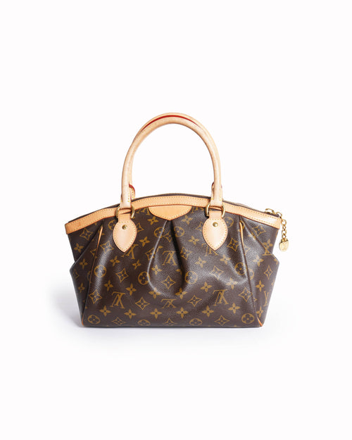 Louis Vuitton Tivoli In Monogram Canvas & Leather Shoulder Bag