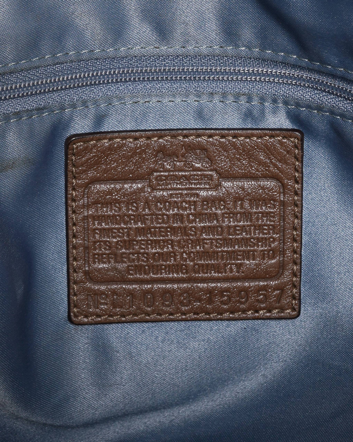 COACH MADISON DOT OPAQUE SOPHIA SATCHEL BAG