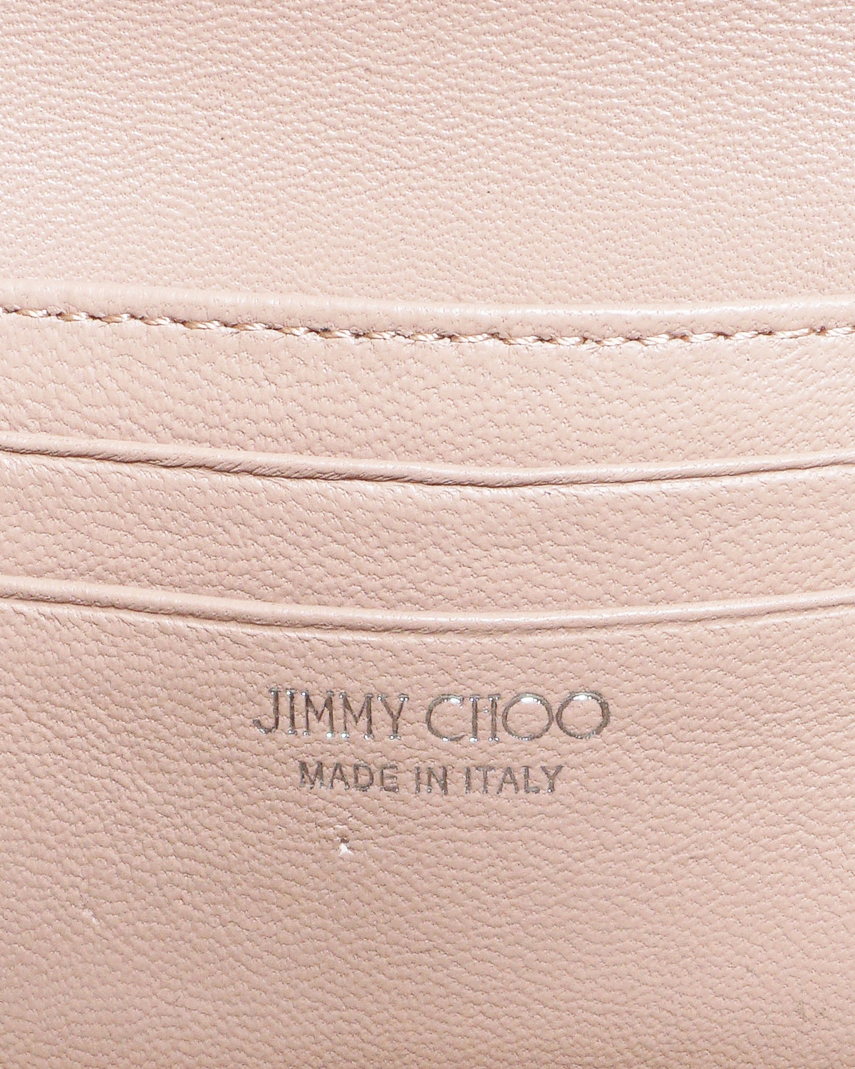 Jimmy Choo Rose Gold Coarse Glitter Mini Finley Flap Crossbody Bag