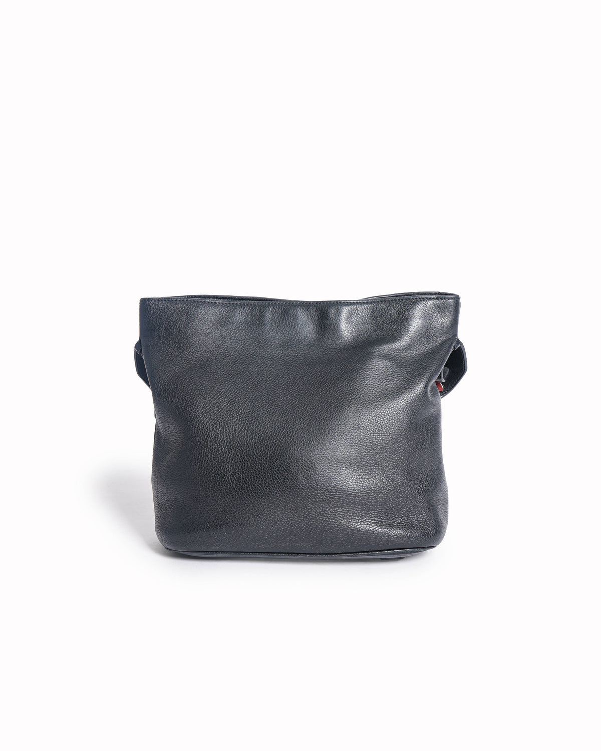 Bally Grained Leather Bally Stripe Shoulder Bag